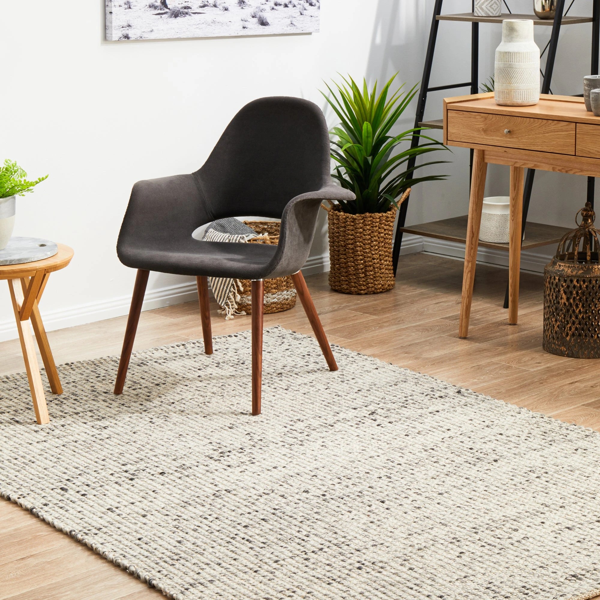 3 Common Ground Rugs Nordica 300 400x300cm - Extra Extra Large Wool Rug - Grey, 3 of 9
