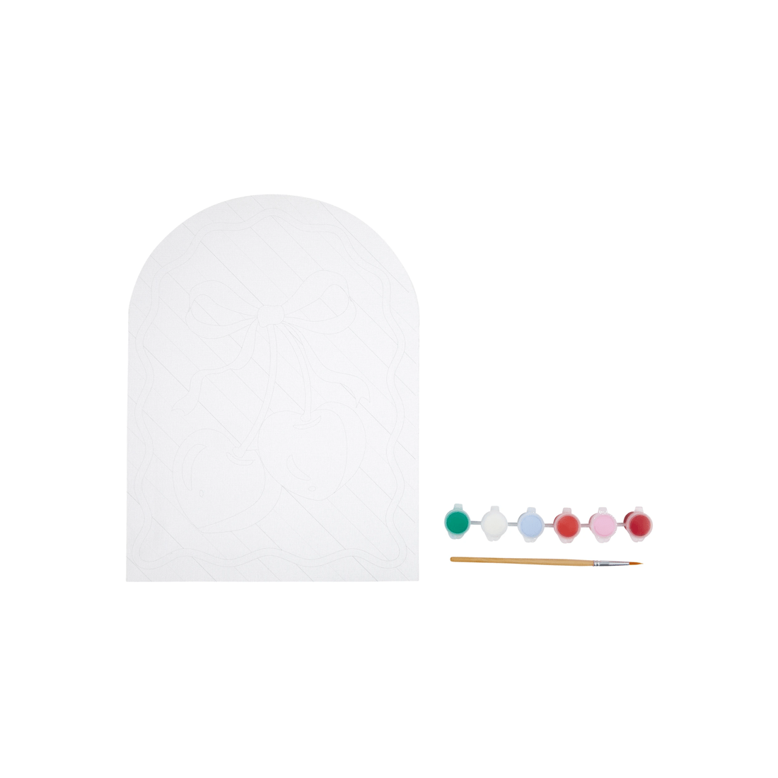 2 Paint Your Own Canvas Art Kit - Cherry, 2 of 4