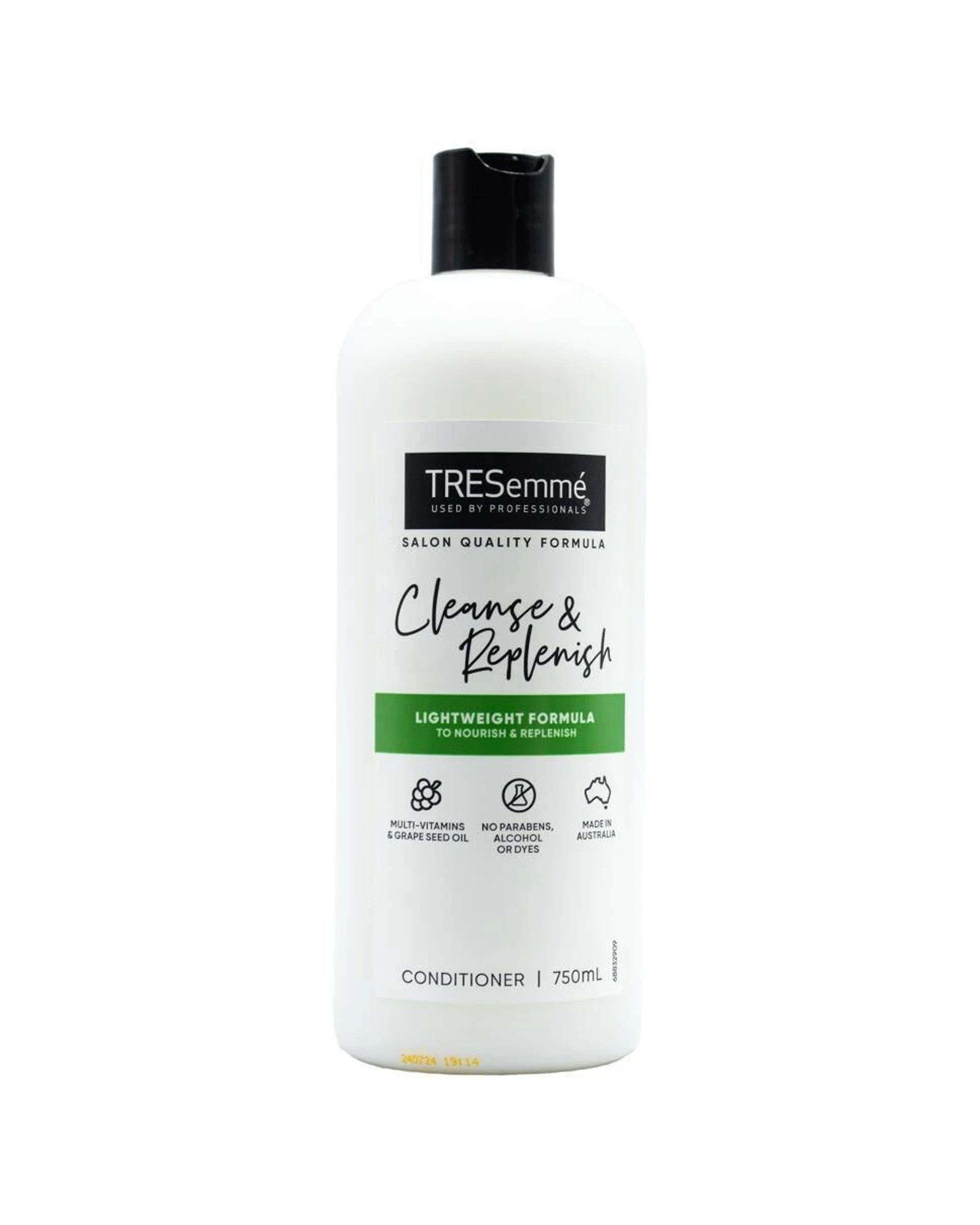 2 TRESemme 4PK Cleanse & Replenish Conditioner 750ml Vitamins Grape Oil - White, 2 of 3