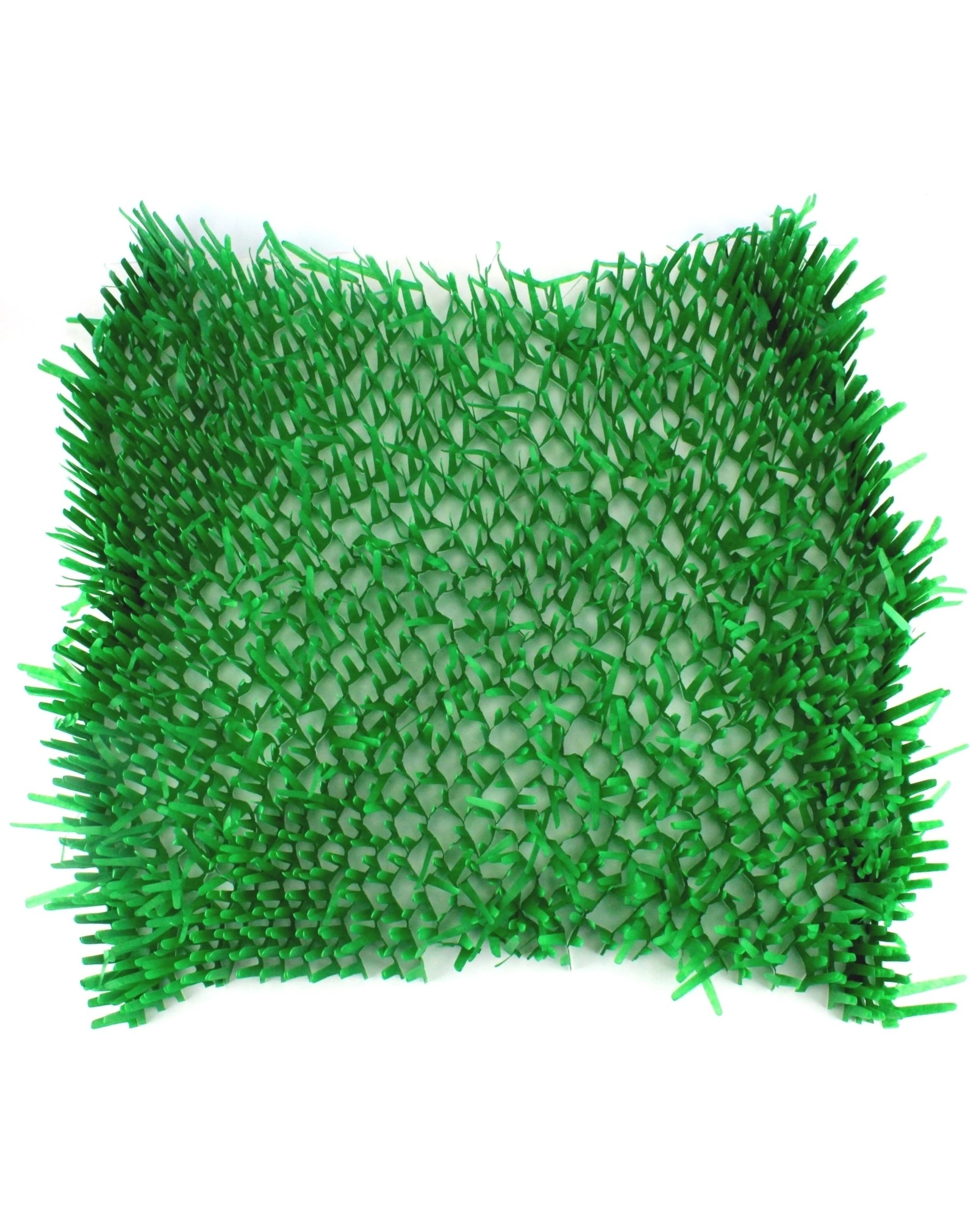 4 Beistle Tissue Grass Mat 2pcs - Green, 4 of 5