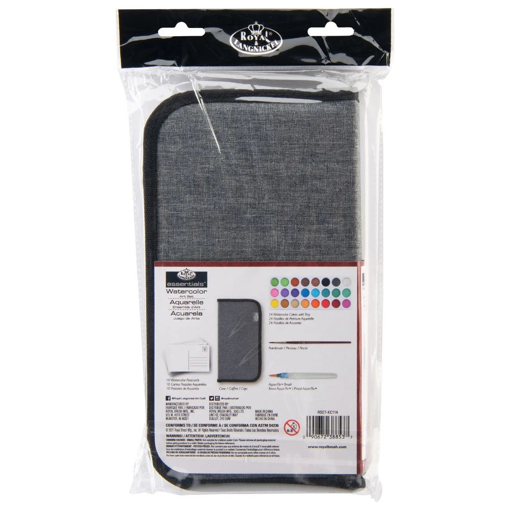 2 Royal & Langnickel Keep n’ Carry Watercolour Art Set 37 Piece, 2 of 6