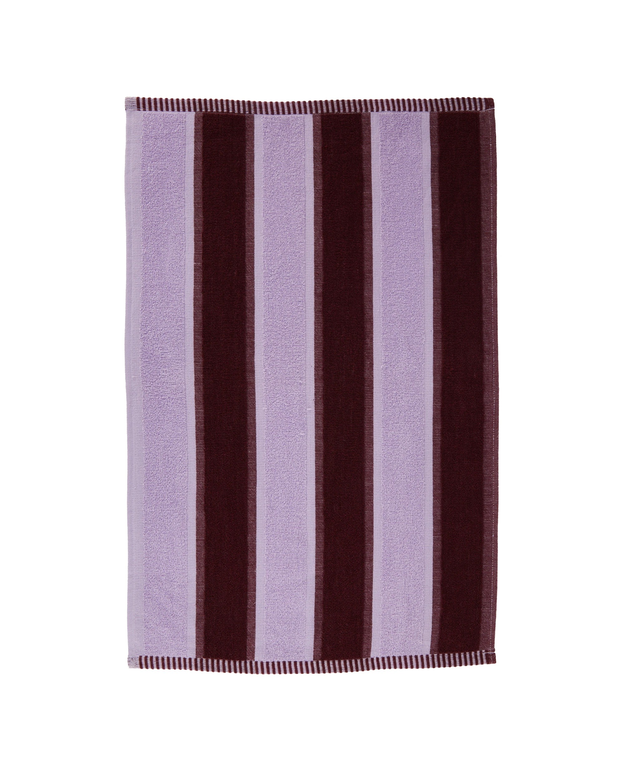3 4 Pack Lilac Stripe Terry Tea Towels, 3 of 7