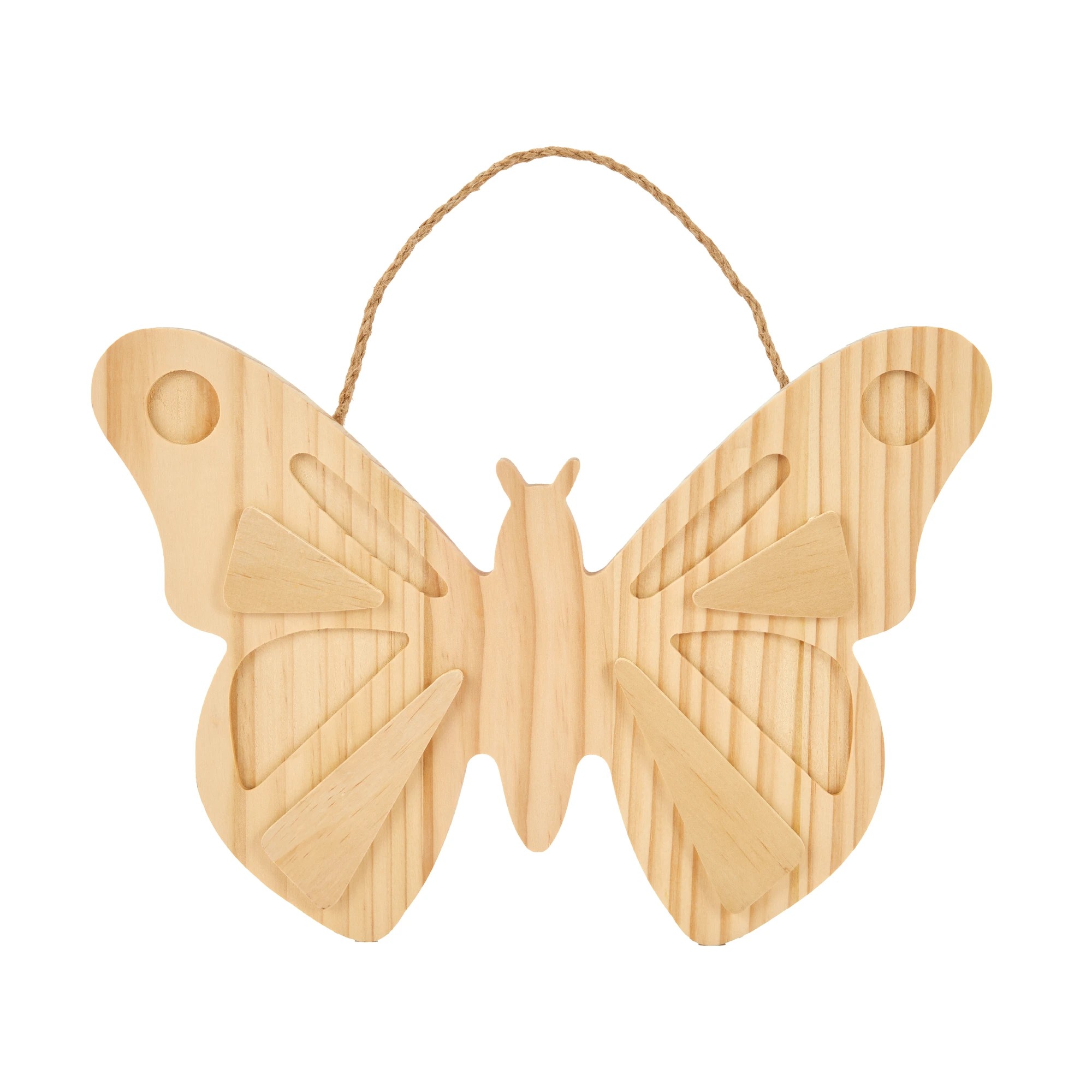 1 Hanging Wood - Butterfly, 1 of 2