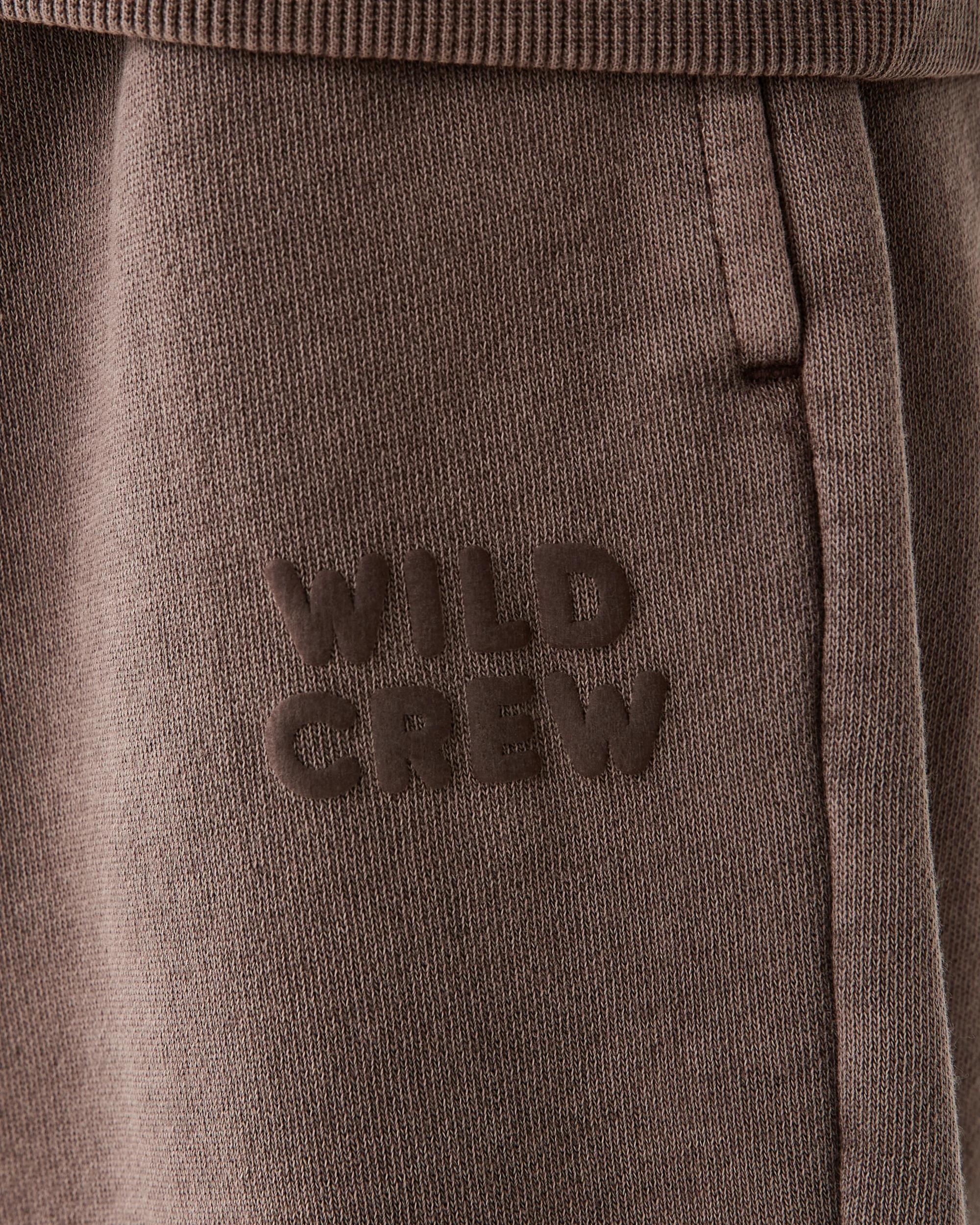 4 Washed Oversize Trackpants Mlky Brwn, 4 of 6