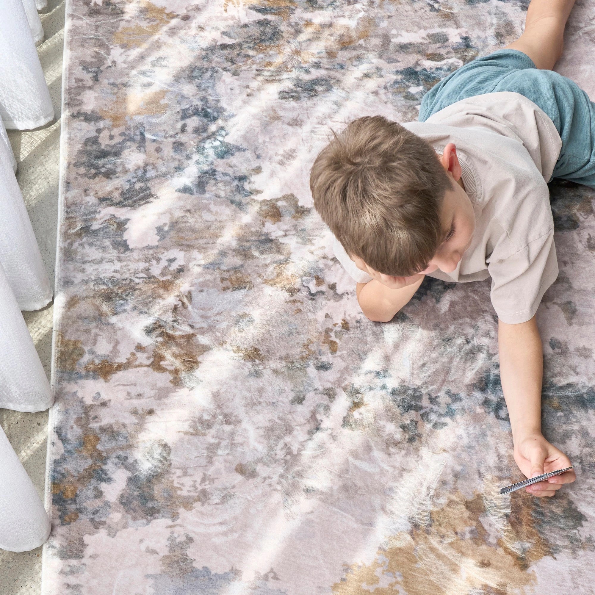8 Common Ground Rugs Vitality Zane 320x230cm - Extra Large Washable Rug - Beige, 8 of 10