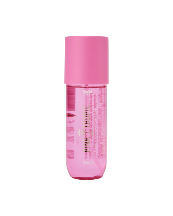 OXX Fragrance Pink Tropic Summer Solstice Body Mist - Tropical Flower, Jasmine and Musk