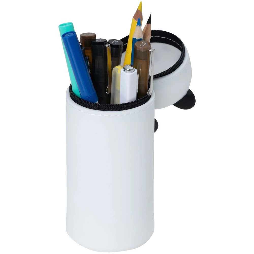 3 PuniLabo Single Zip Stand Up Silicone Pencil Case Panda, 3 of 4