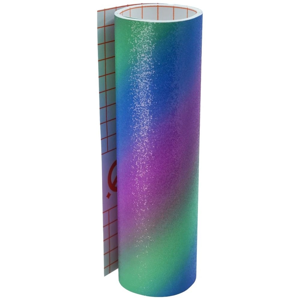 2 Qcut Specialty Vinyl Violet Blue Rainbow, 2 of 3
