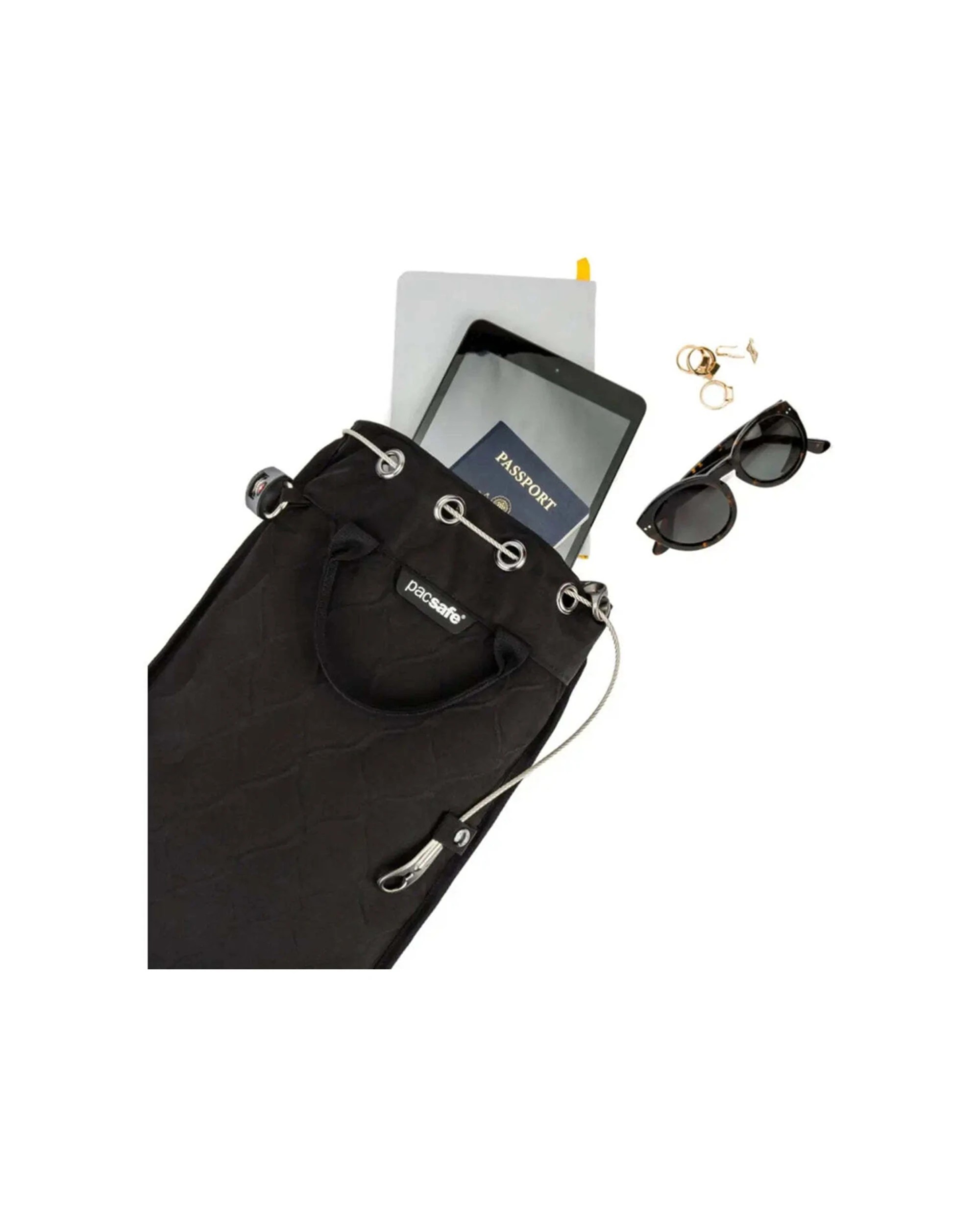 2 Pacsafe Travelsafe 12L GII Anti-Theft Portable Safe TSA Lock Travel Accessory - Black, 2 of 5