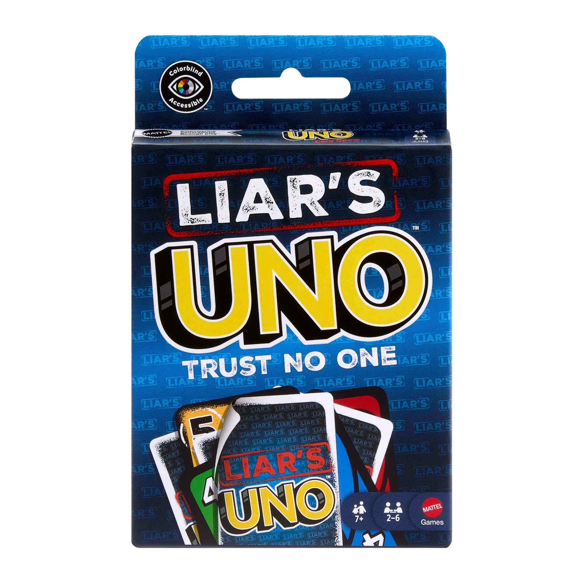 1 Liar’s UNO Trust No One Card Game, 1 of 6