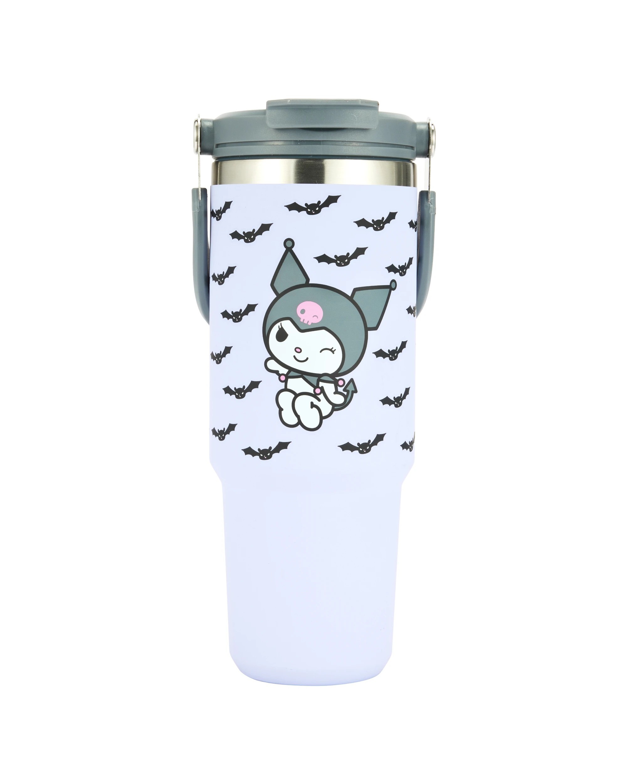 1 900ml Kuromi Insulated Cup with Top Handle, 1 of 7