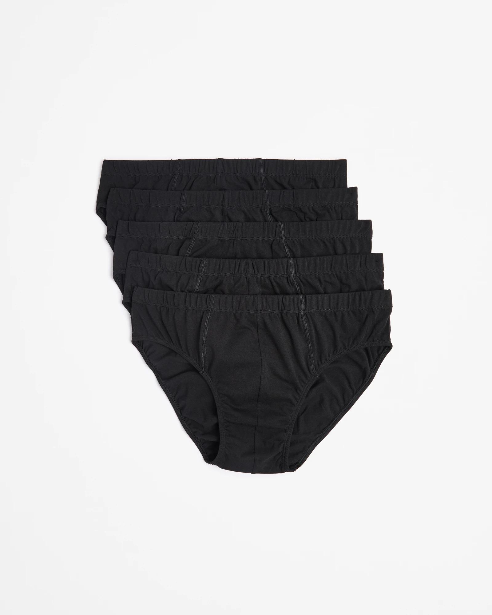 1 5 Pack Tunnel Briefs - Maxx BLACK, 1 of 4