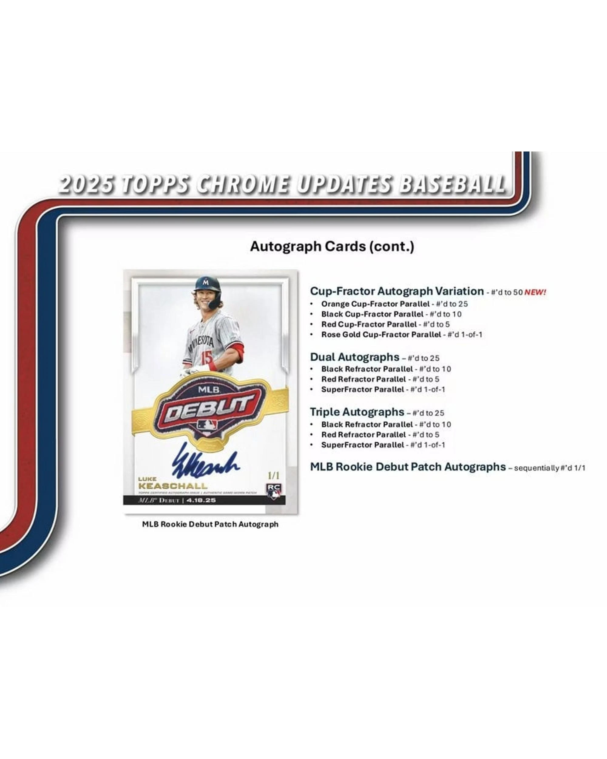 8 Topps 2025 MLB Chrome Update Series Baseball Mega Box, 8 of 10