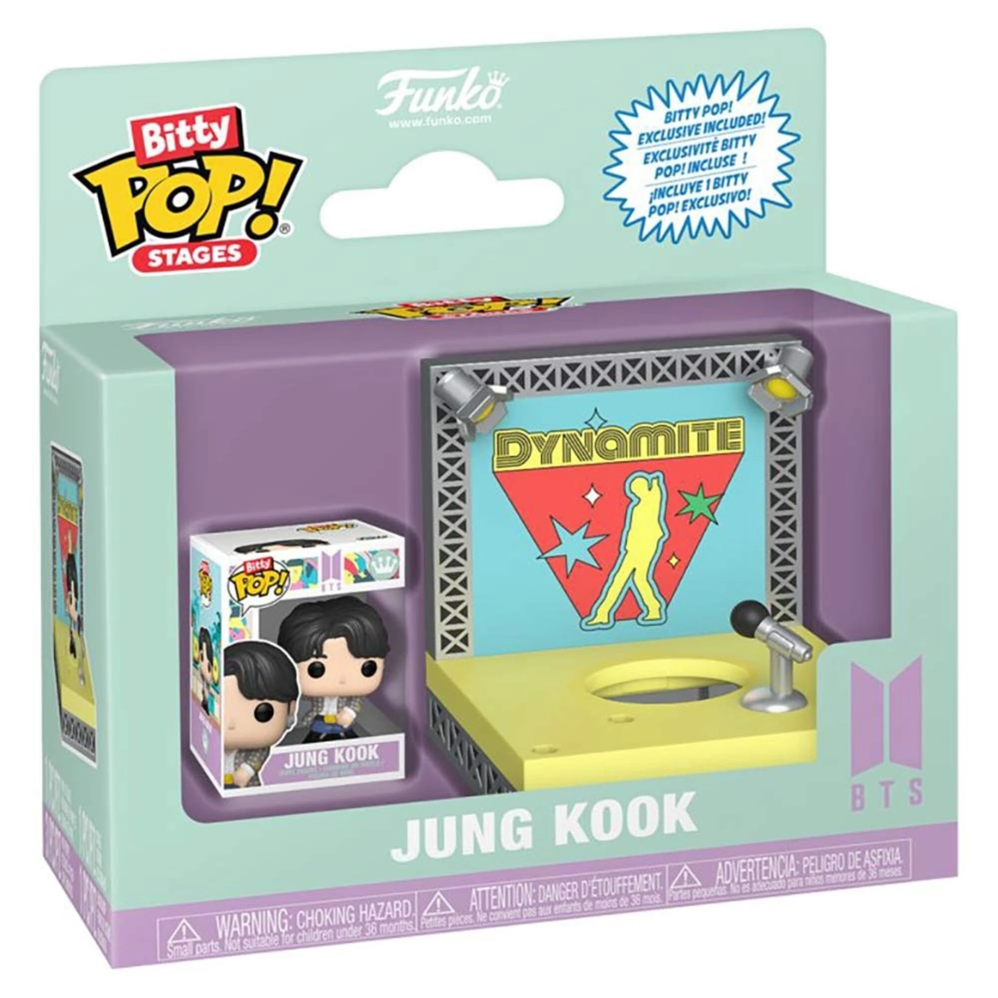 3 BTS - Jung Kook (Dynamite) Bitty Pop! Stage, 3 of 4