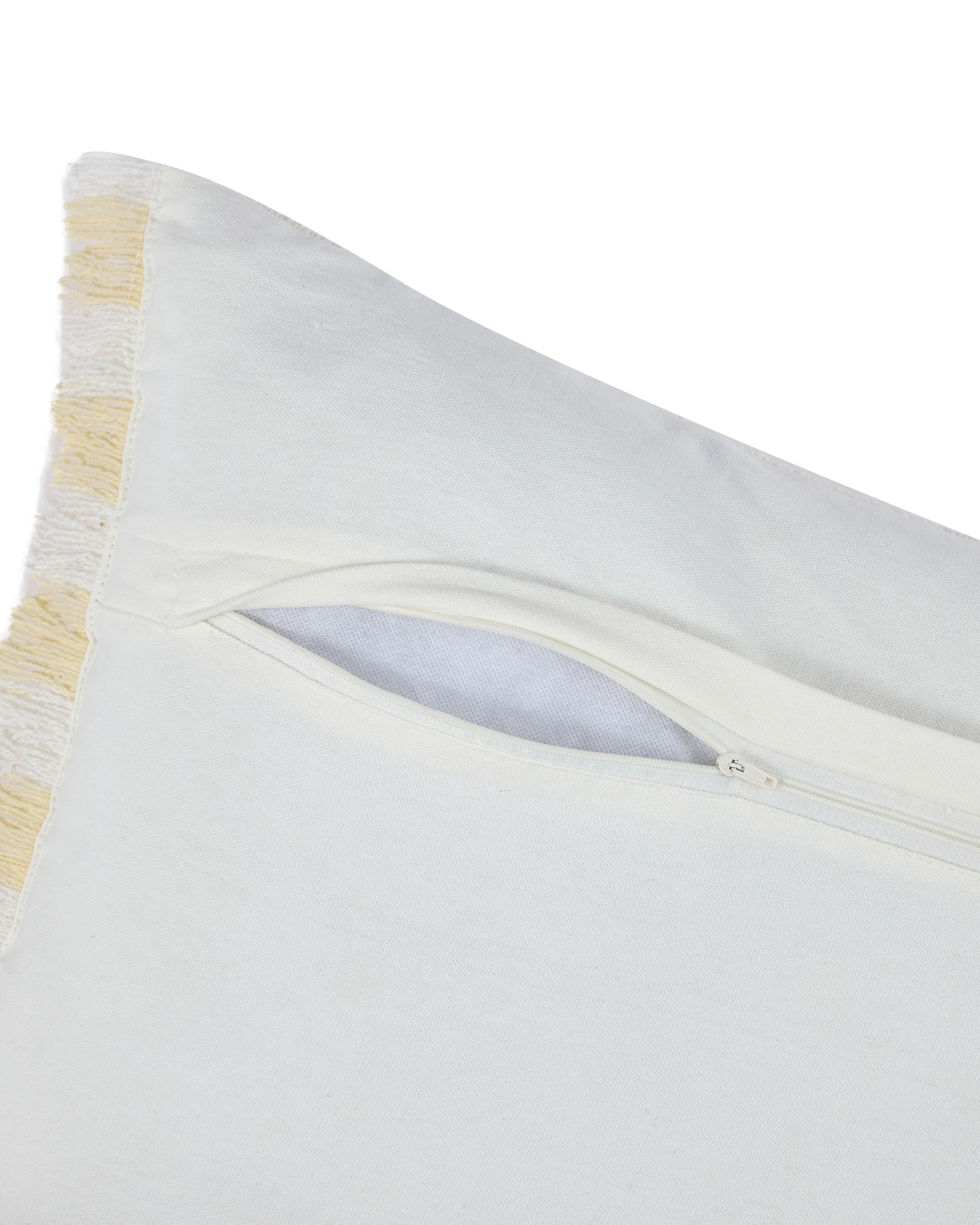 4 Stripe Cushion - Butter, 4 of 4