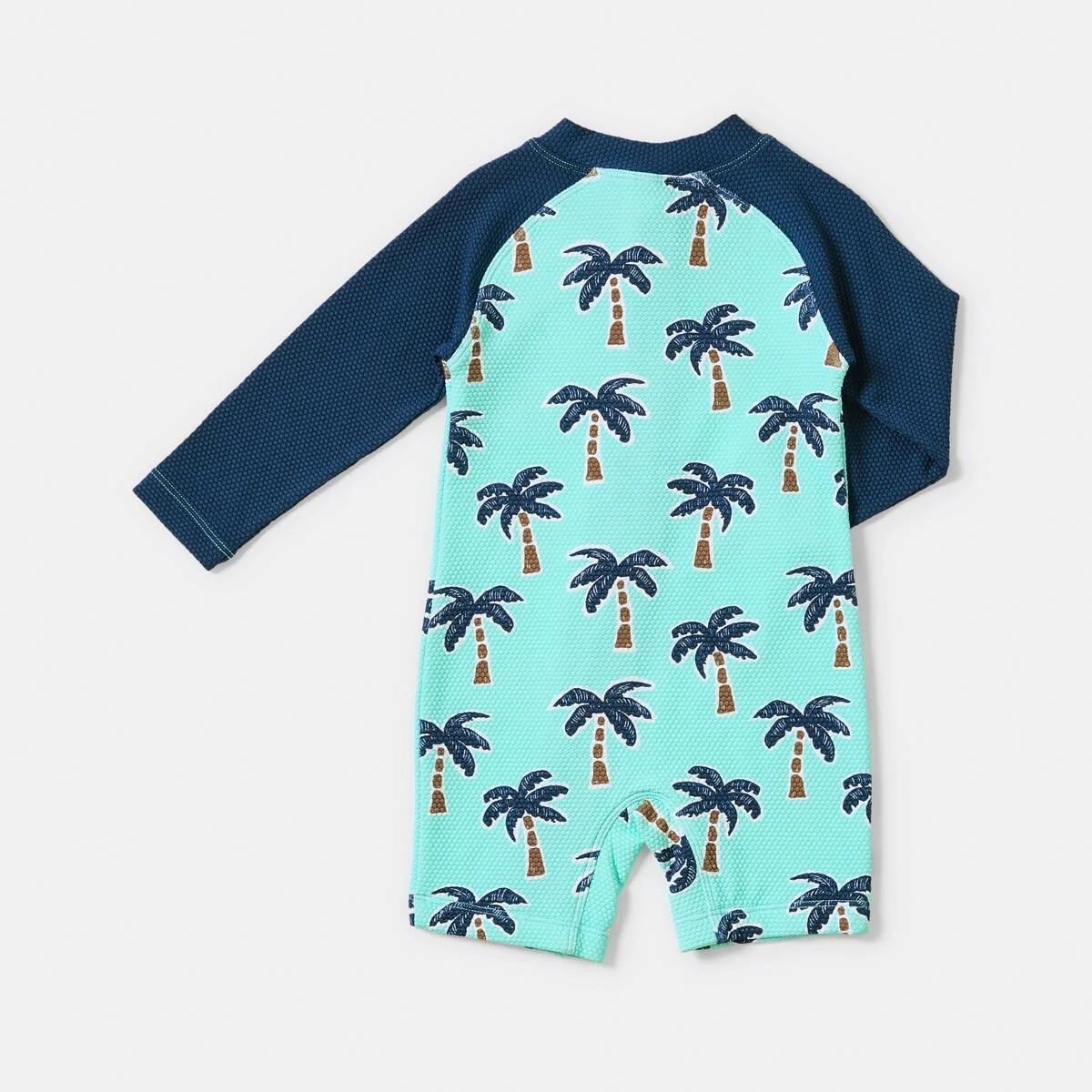2 Rashie Suit BLUE TINT PALMS, 2 of 4