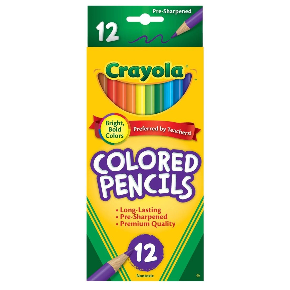 1 Crayola 12 Pack Coloured Pencils, 1 of 1