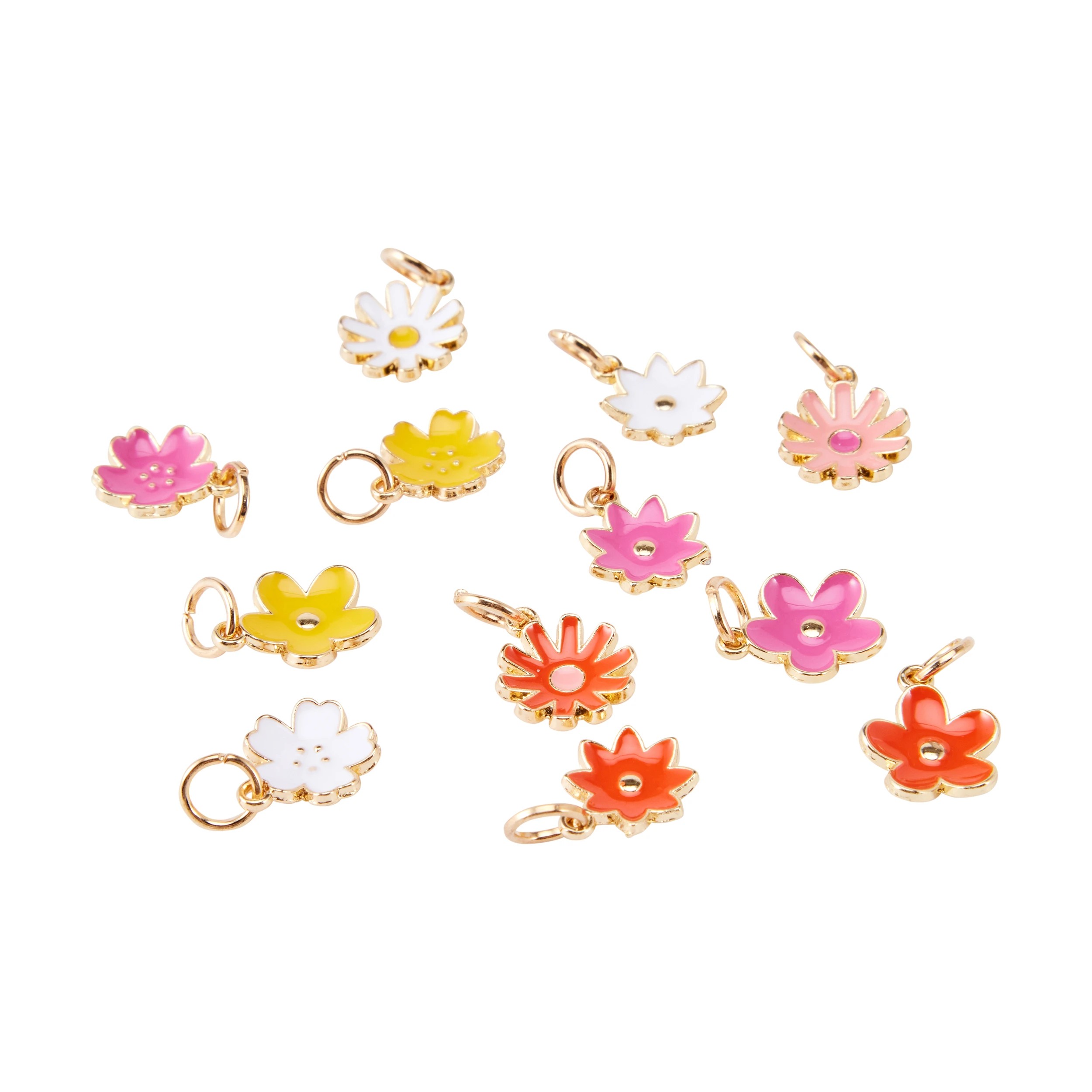 3 Jewellery Making Charms - Flowers, 3 of 3