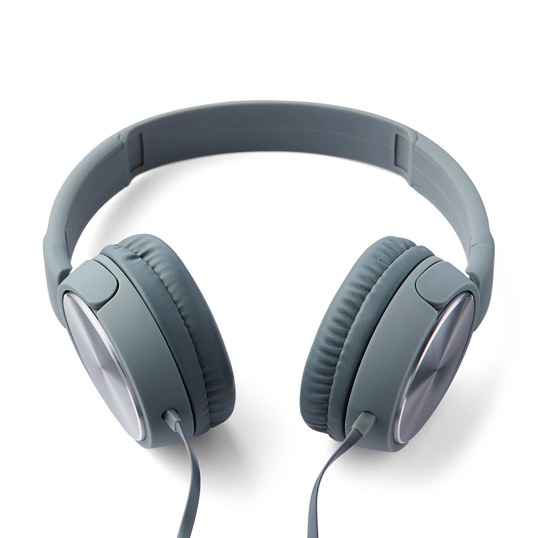 3 On-Ear Wired Headphones - Silver Look, 3 of 10
