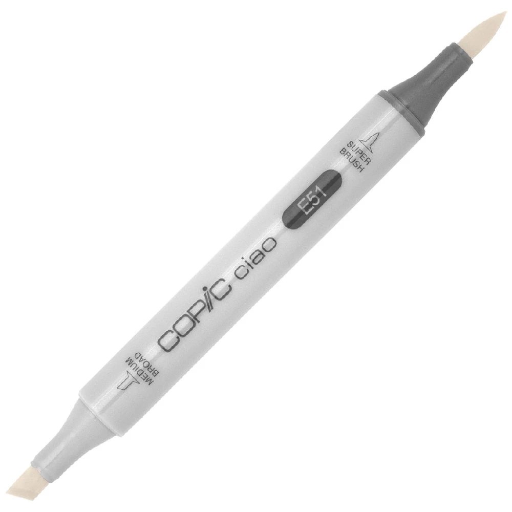 1 Copic Ciao Dual Nib Marker E51 Milky White, 1 of 3