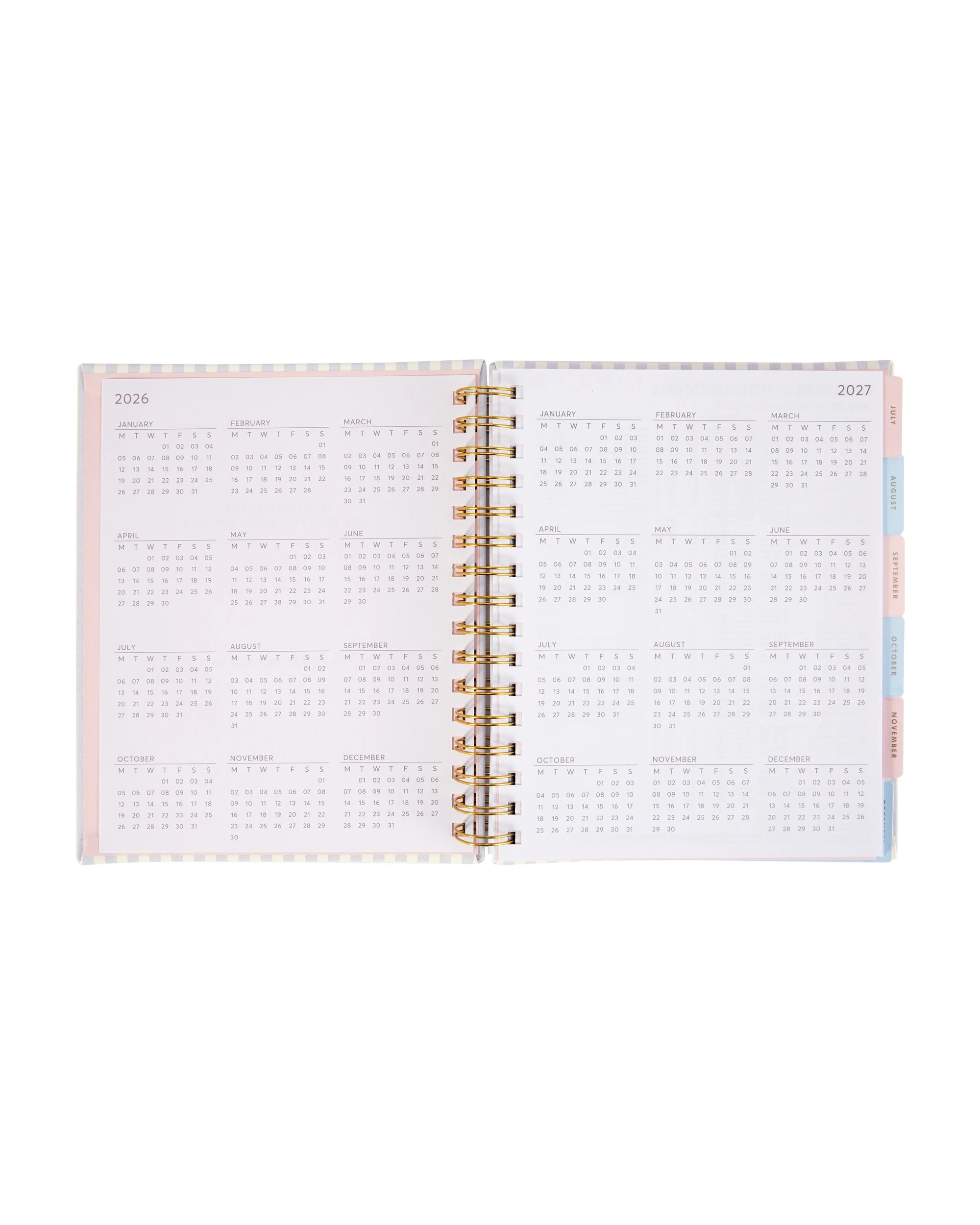 4 26/27 Weekly Diary - Floral, 4 of 8