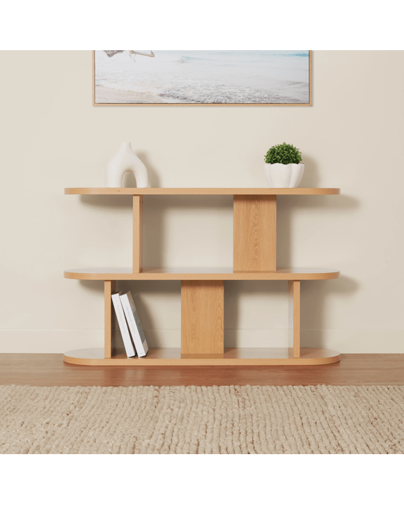 3 Tier Bookshelf - Oak