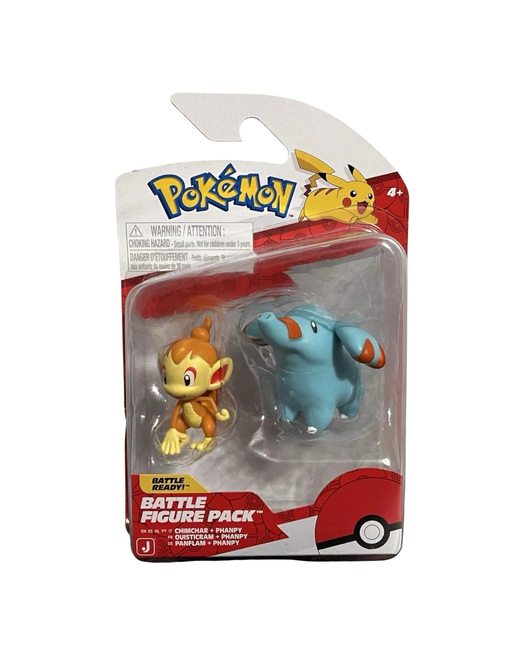 1 Pokemon Battle Figure Pack Chimchar + Phanpy, 1 of 1