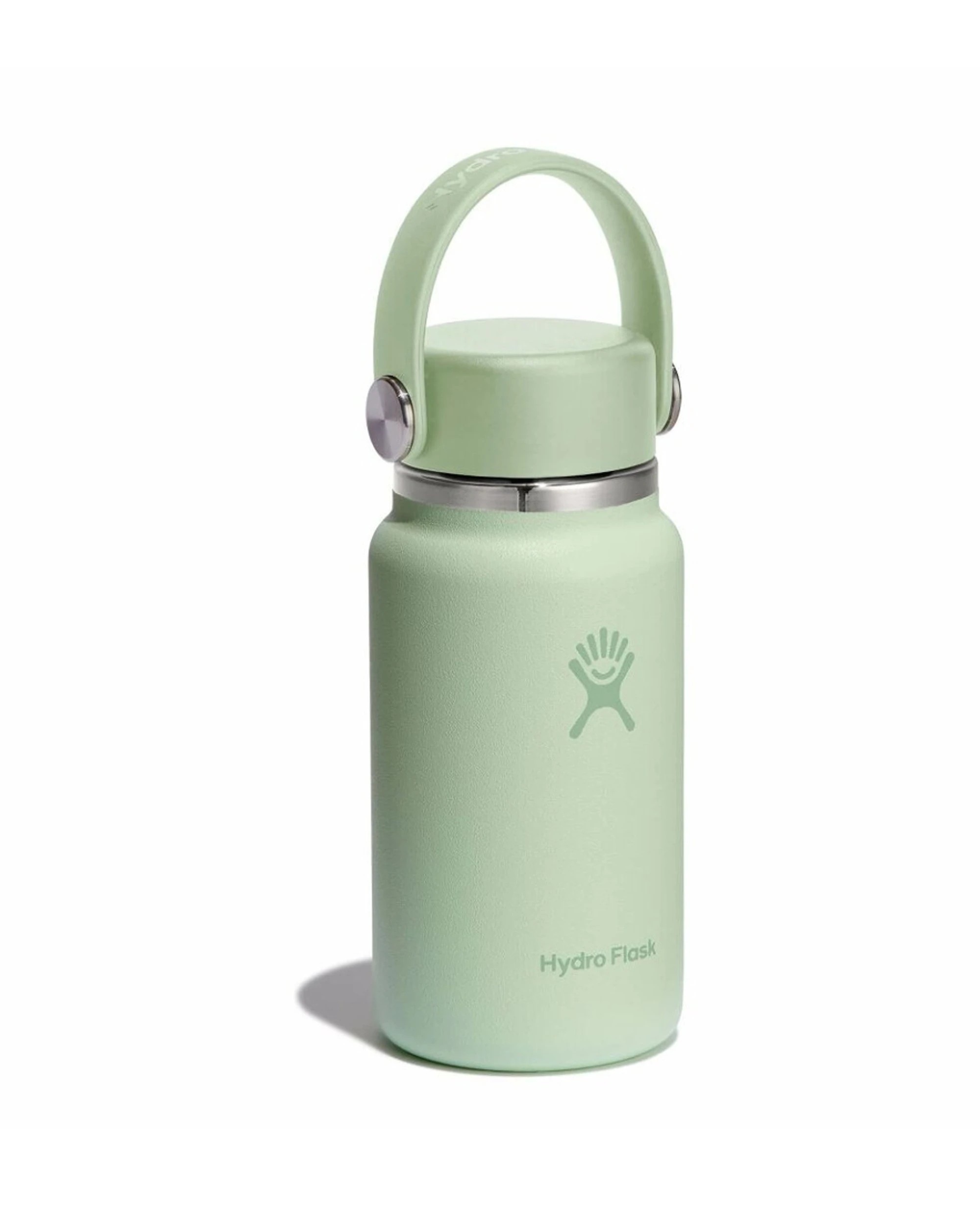 1 Hydro Flask Micro Bottle Double Wall Vacuum Insulated Leakproof Portable Aloe 200ml - Green, 1 of 3