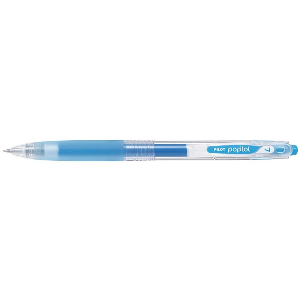 1 PILOT Pop'Lol Gel Pen 0.7mm Aqua Blue, 1 of 1