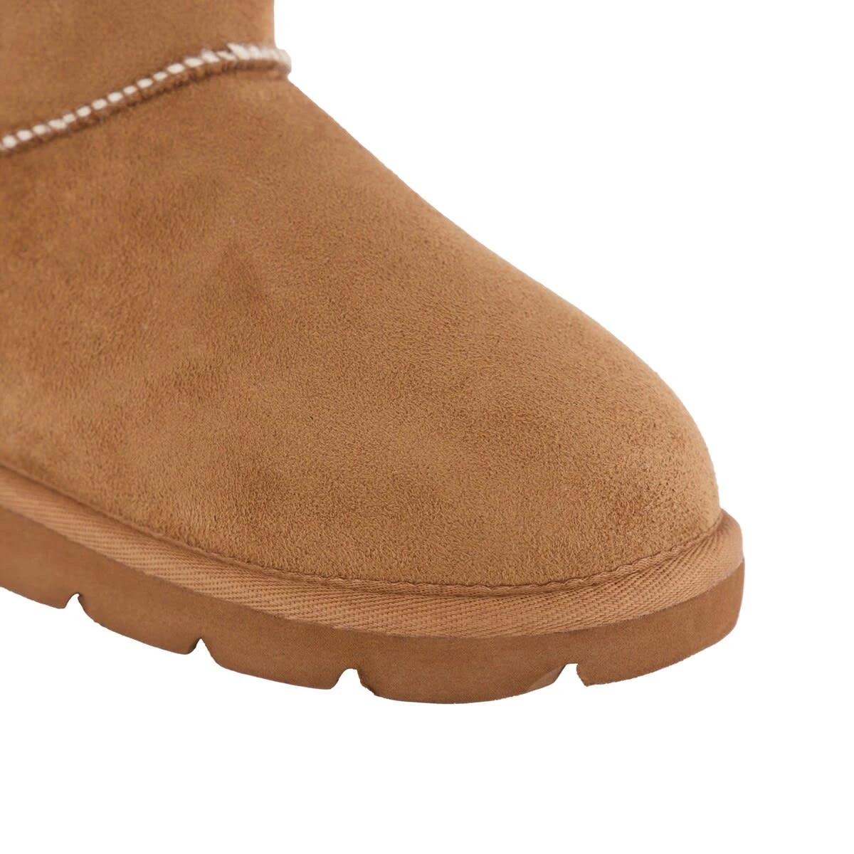 5 Senior Slipper Boots Chestnut, 5 of 5