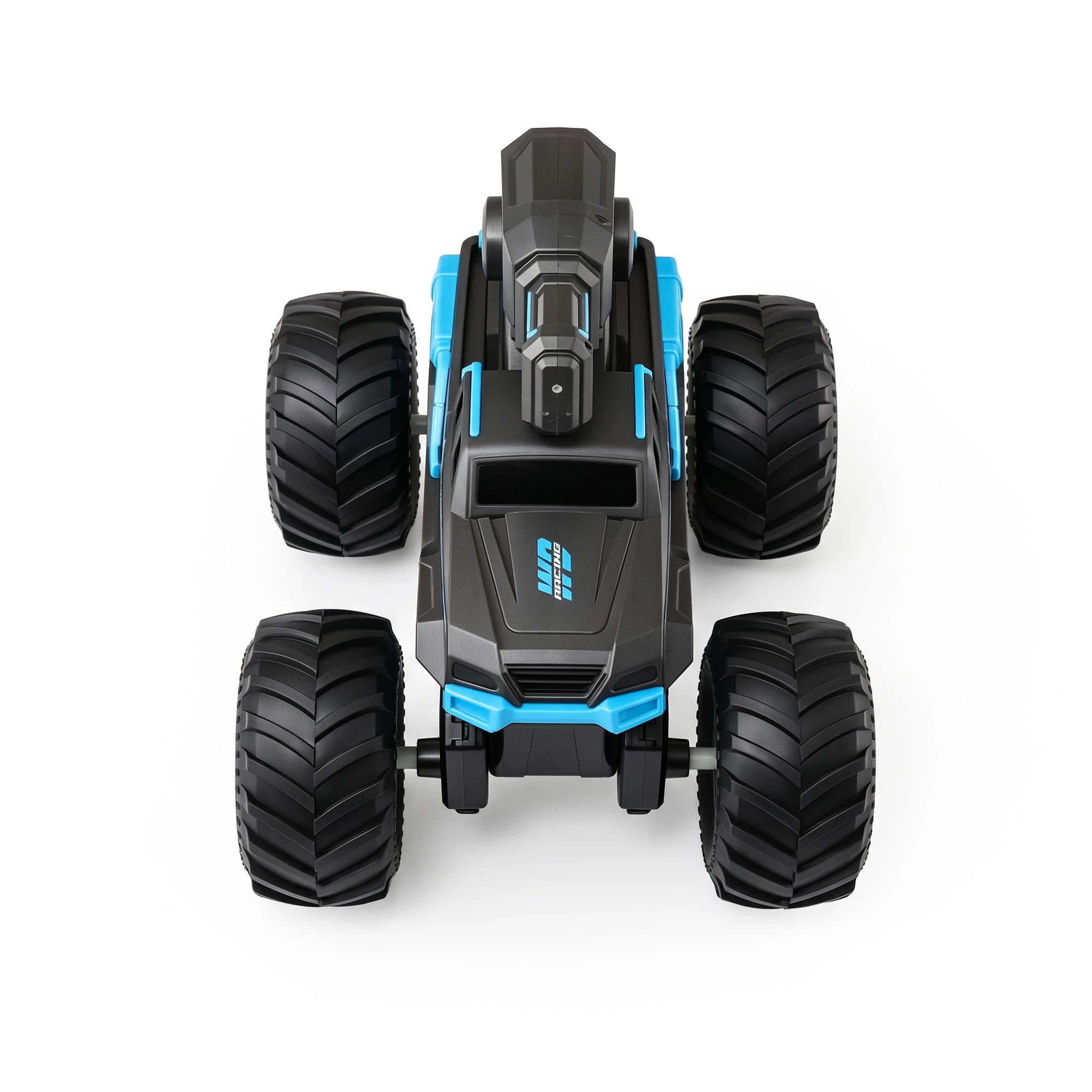 3 Keezi Kids Amphibious Remote Control Car Boat 2.4GHz 4WD RC Tank with Water Squirt Beach Pool Water Outdoor - Blue, 3 of 9