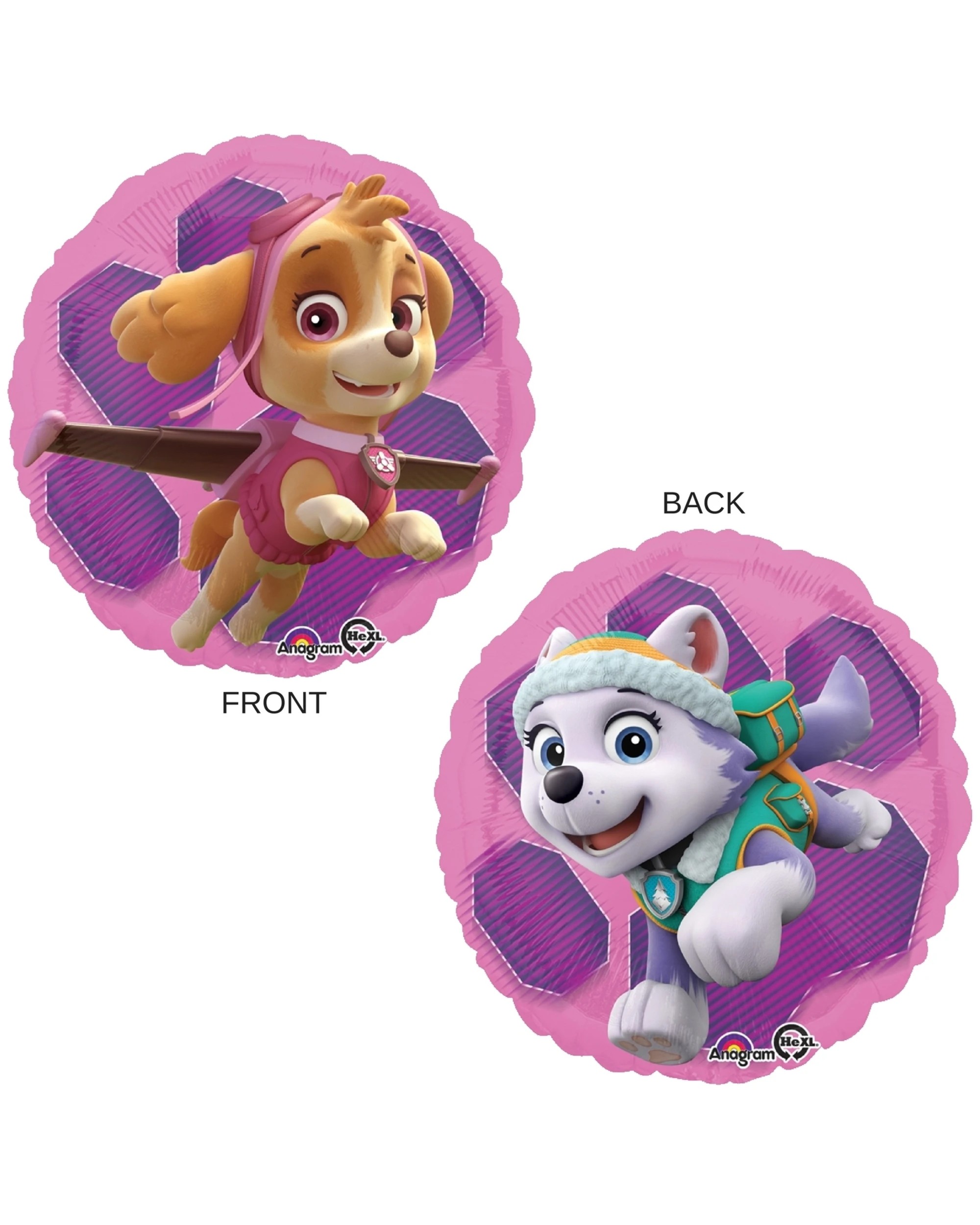 2 Anagram Paw Patrol Girl Helium Foil Balloon - Pink, 2 of 2