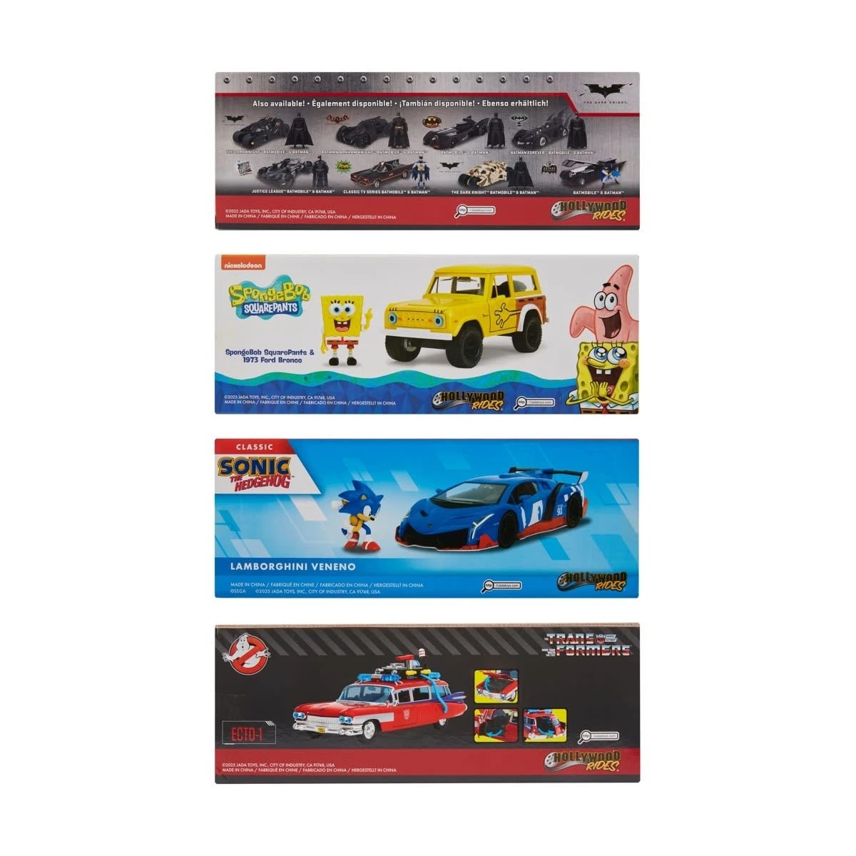 8 Hollywood Rides 1:24 Diecast Vehicle - Assorted, 8 of 8