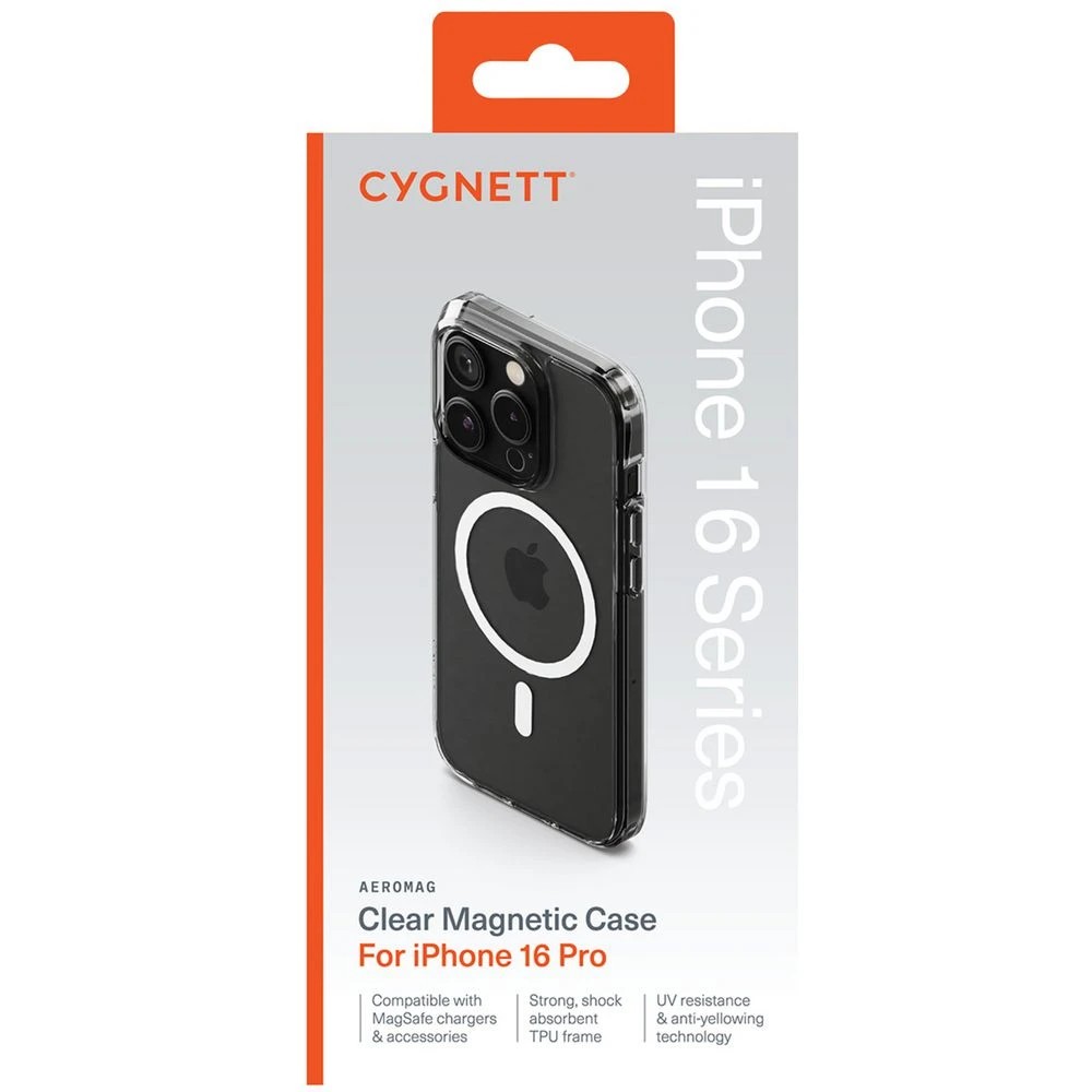 6 Cygnett AeroMag Case iPhone 16 Pro Clear, 6 of 6