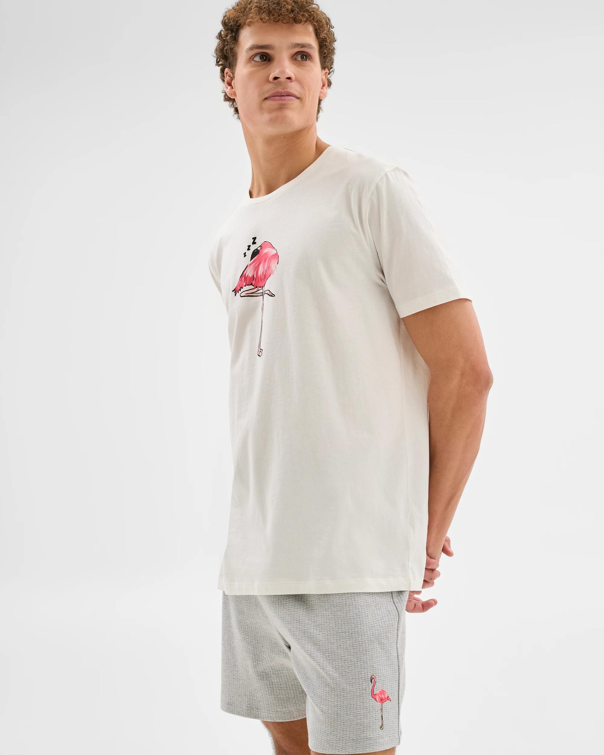 5 Australian Cotton Blend Pyjama Set - Maxx OFF WHITE / GREY, 5 of 6