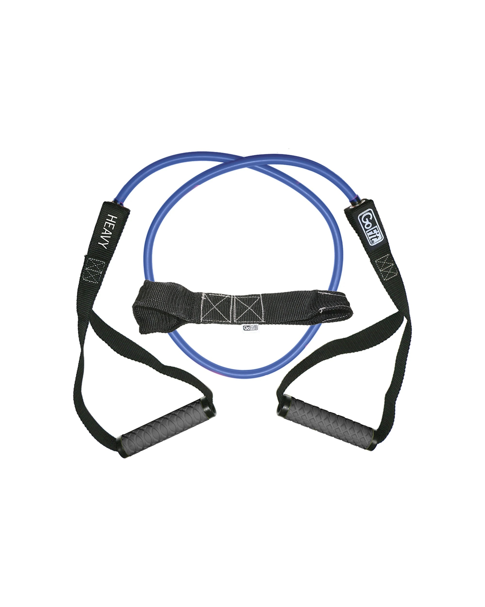 1 GoFit Gym Active 40lbs Resistance Training Heavy Power Tube Door Anchor - Black, 1 of 4