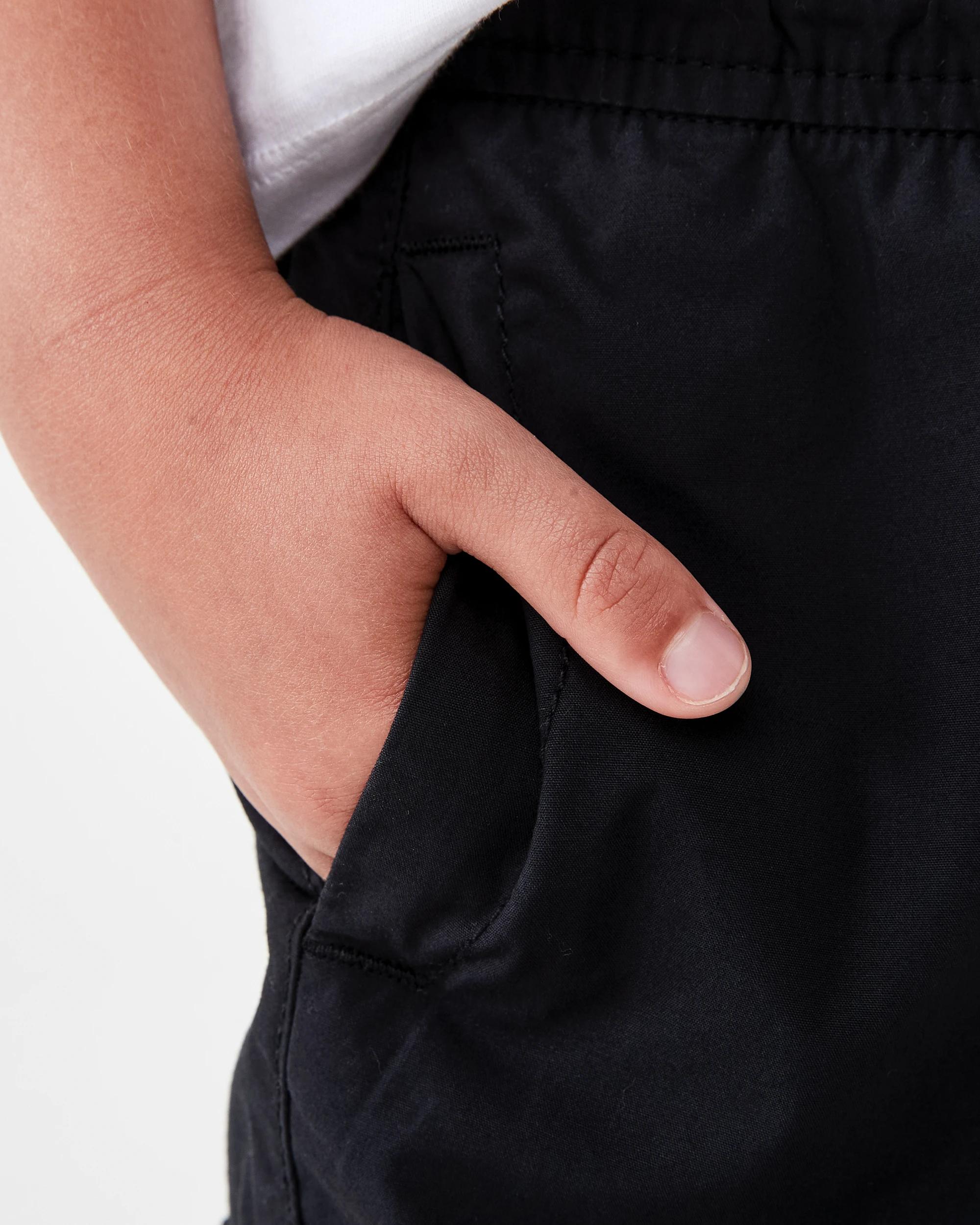 4 Parachute Pants Black, 4 of 8