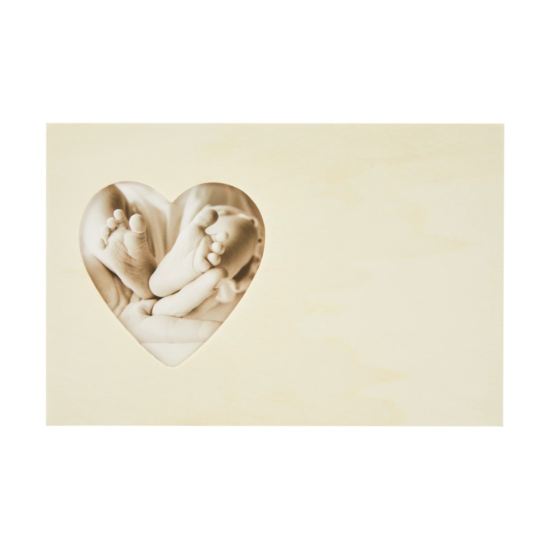 1 Wood Heart Frame, 1 of 5