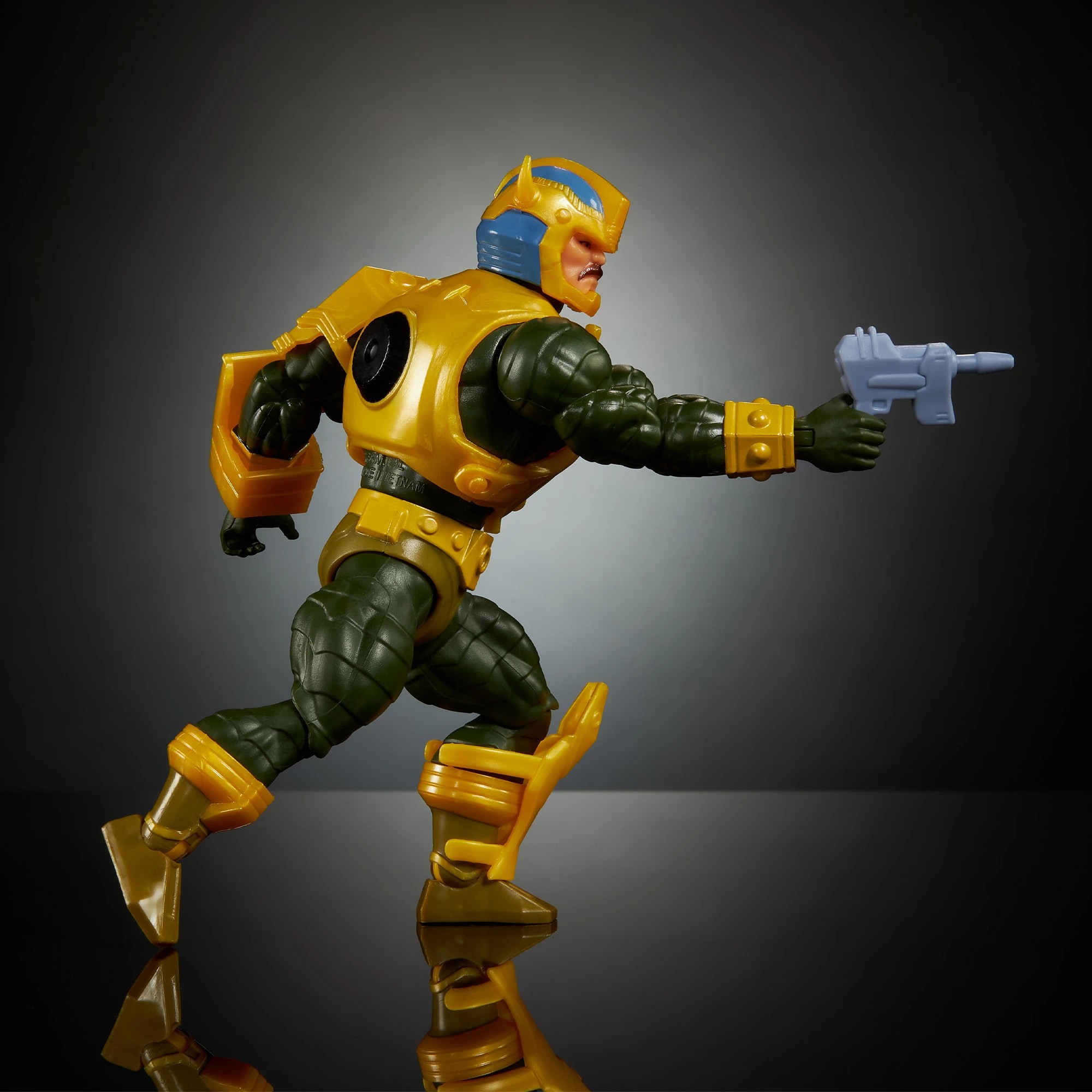 5 Masters of the Universe x Transformers Bumblebee Armor Man-At-Arms Action Figure, 5 of 6