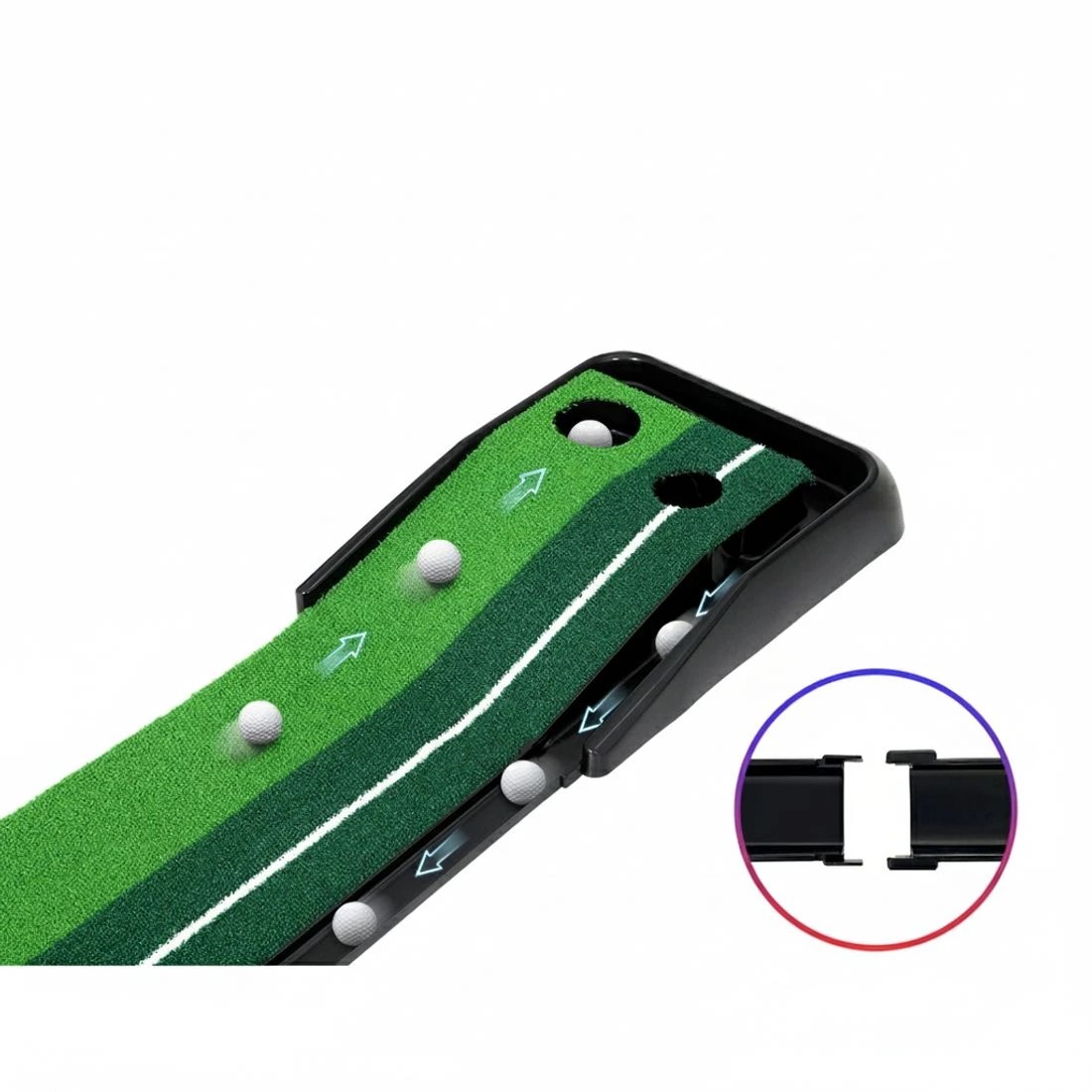 5 Everfit 3M Golf Putting Mat Practice Putter Indoor Outdoor Training - Multi, 5 of 6