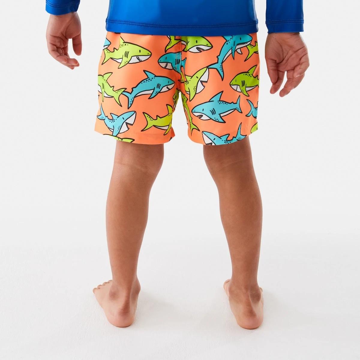 2 Printed Boardshorts Org Shark, 2 of 8
