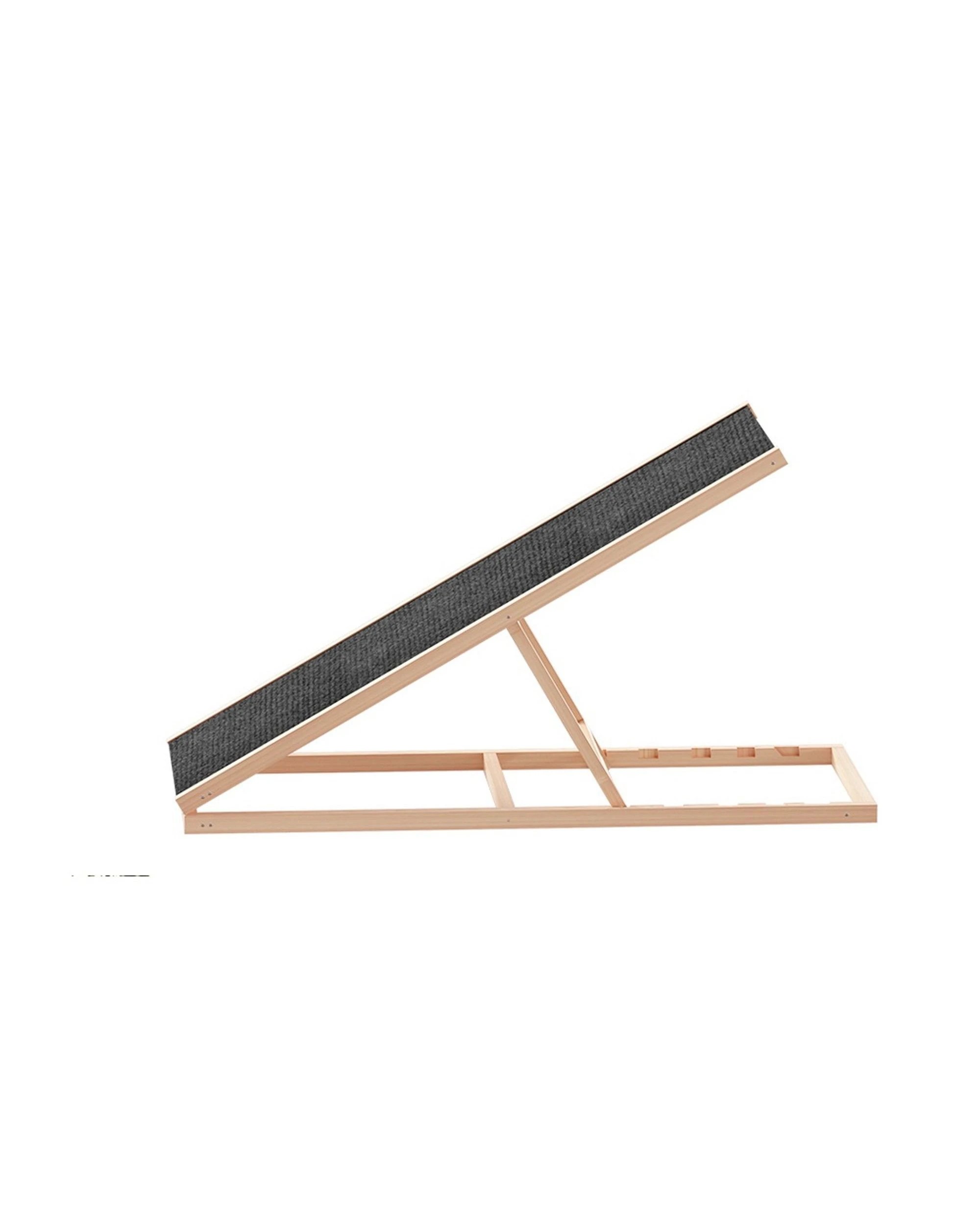 3 i.Pet Dog Ramp 100cm Adjustable Height - Grey, 3 of 7