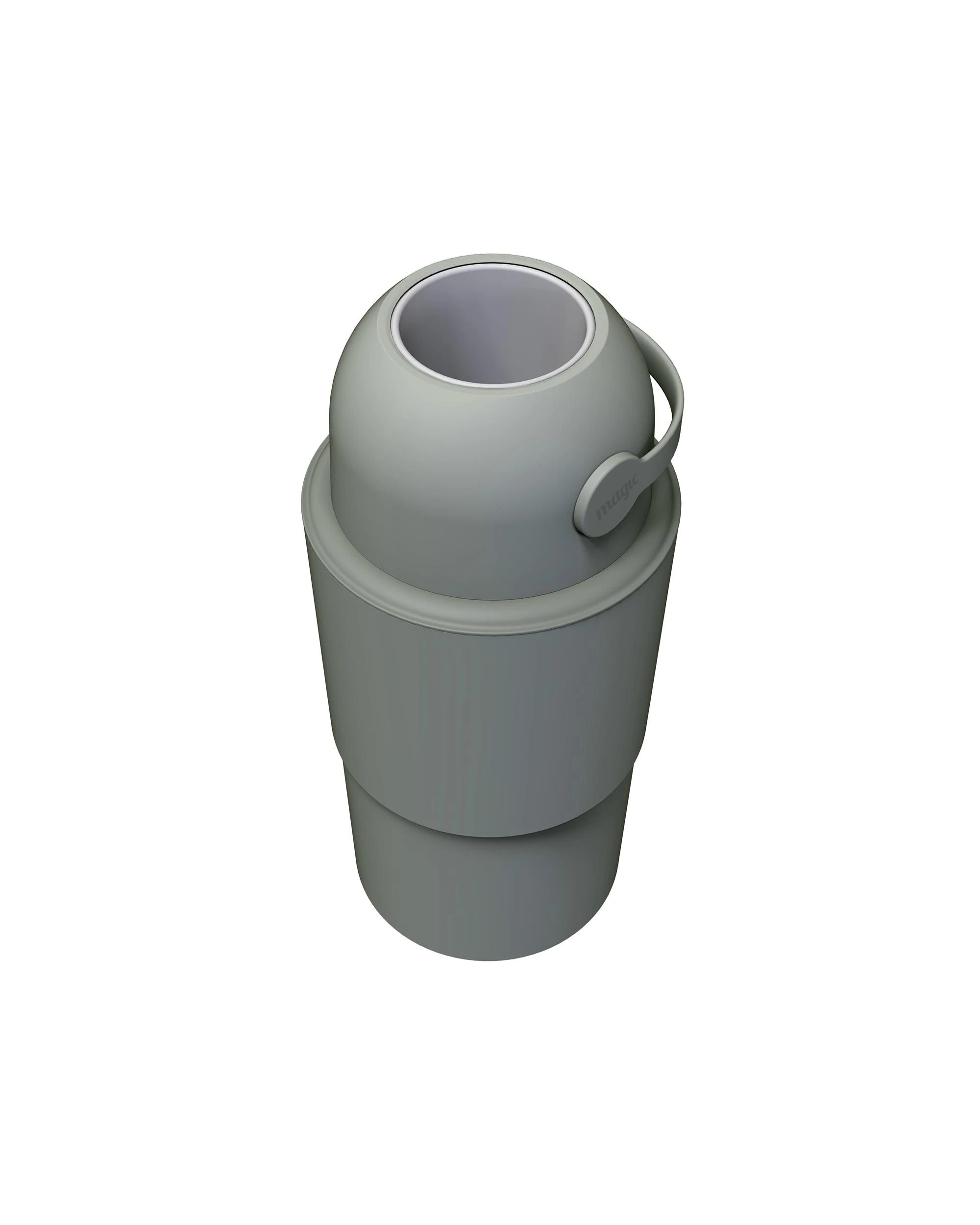 2 Magic Heka L - Telescopic Nappy Bin - Lichen, 2 of 2