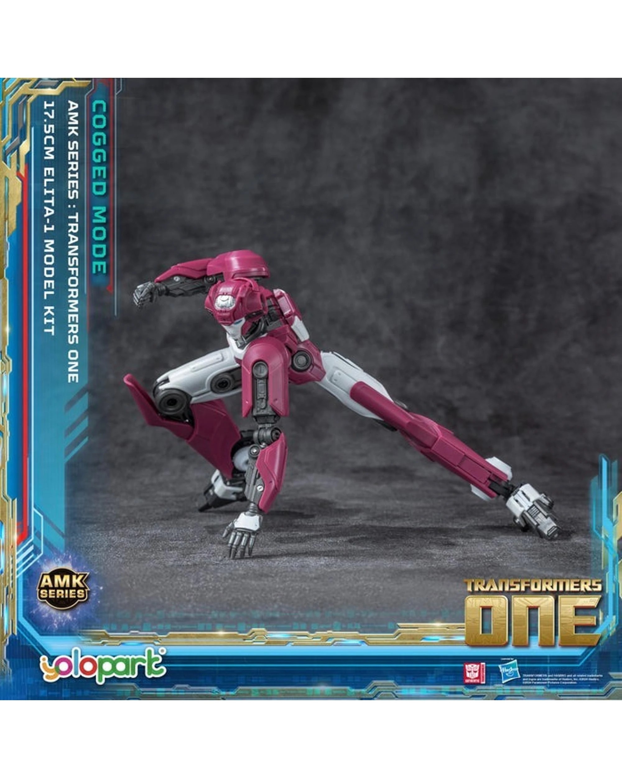 5 Yolopark Transformers One: Elita-1 Cogged Mode AMK Series Advance Model Kit, 5 of 6