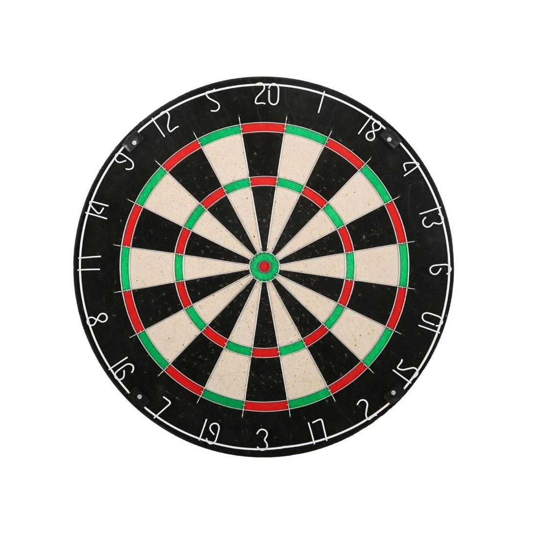 1 18" Dartboard Dart Board with Steel Darts Competition Party Game - Brown, 1 of 4