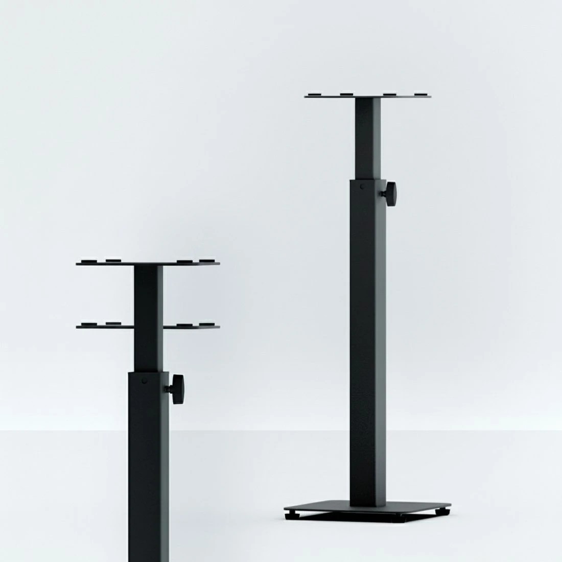 5 Alpha Speaker Stand 70-117cm Adjustable Height 2pcs - Black, 5 of 6