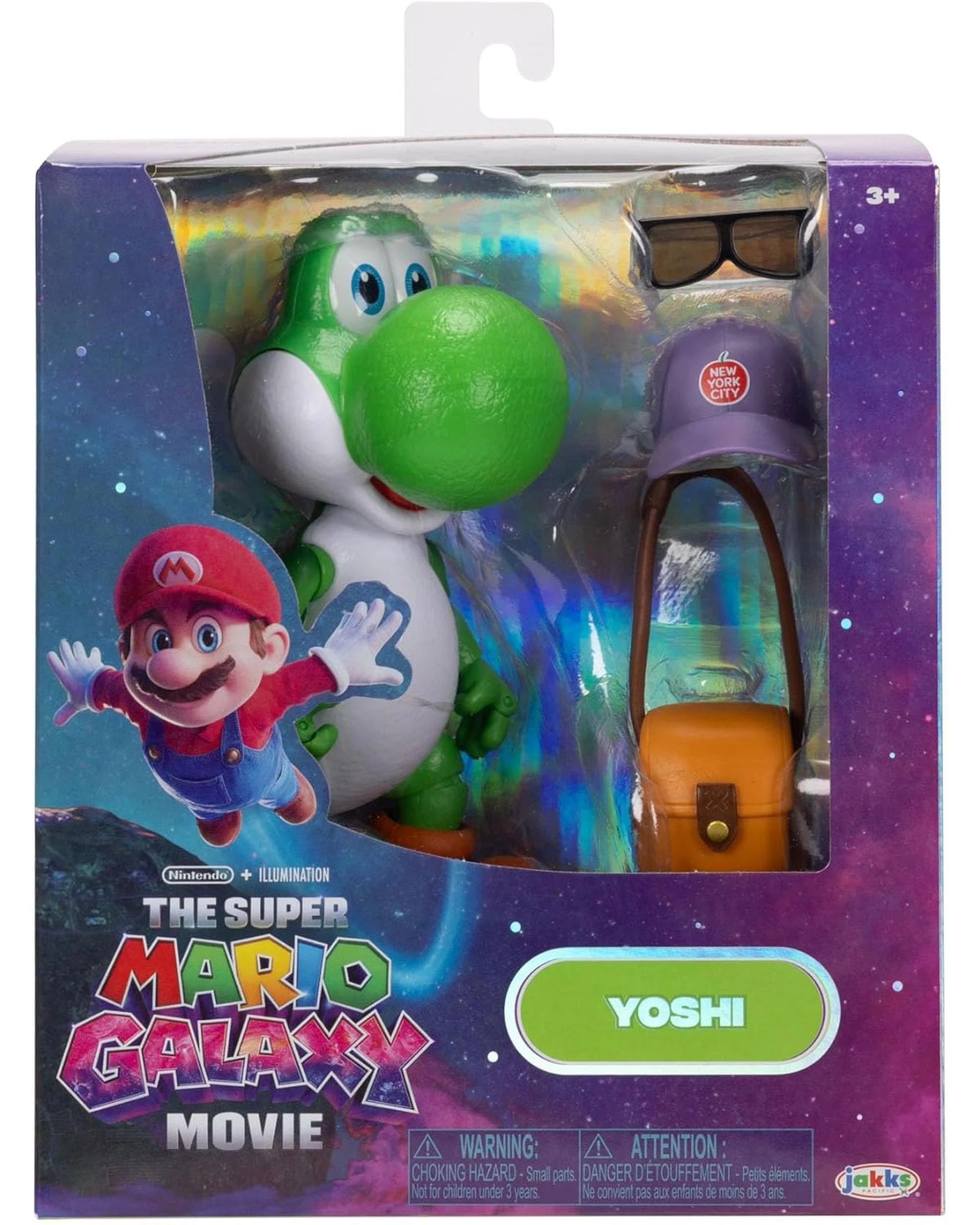 1 Super Mario Galaxy Movie Yoshi 5 inch Figure, 1 of 10