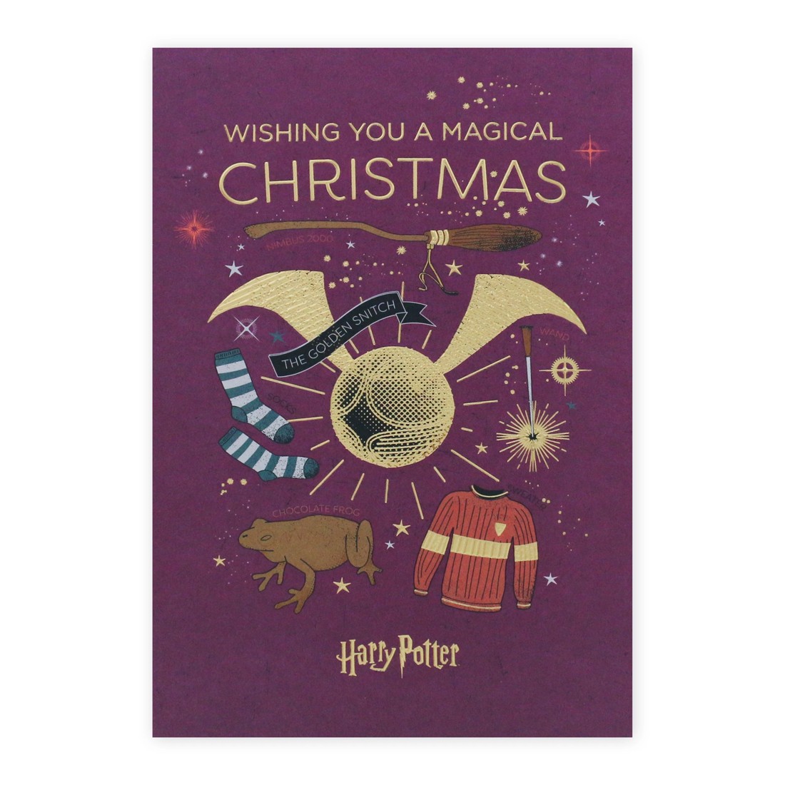 3 Hallmark Christmas Card - Harry Potter, 3 of 3
