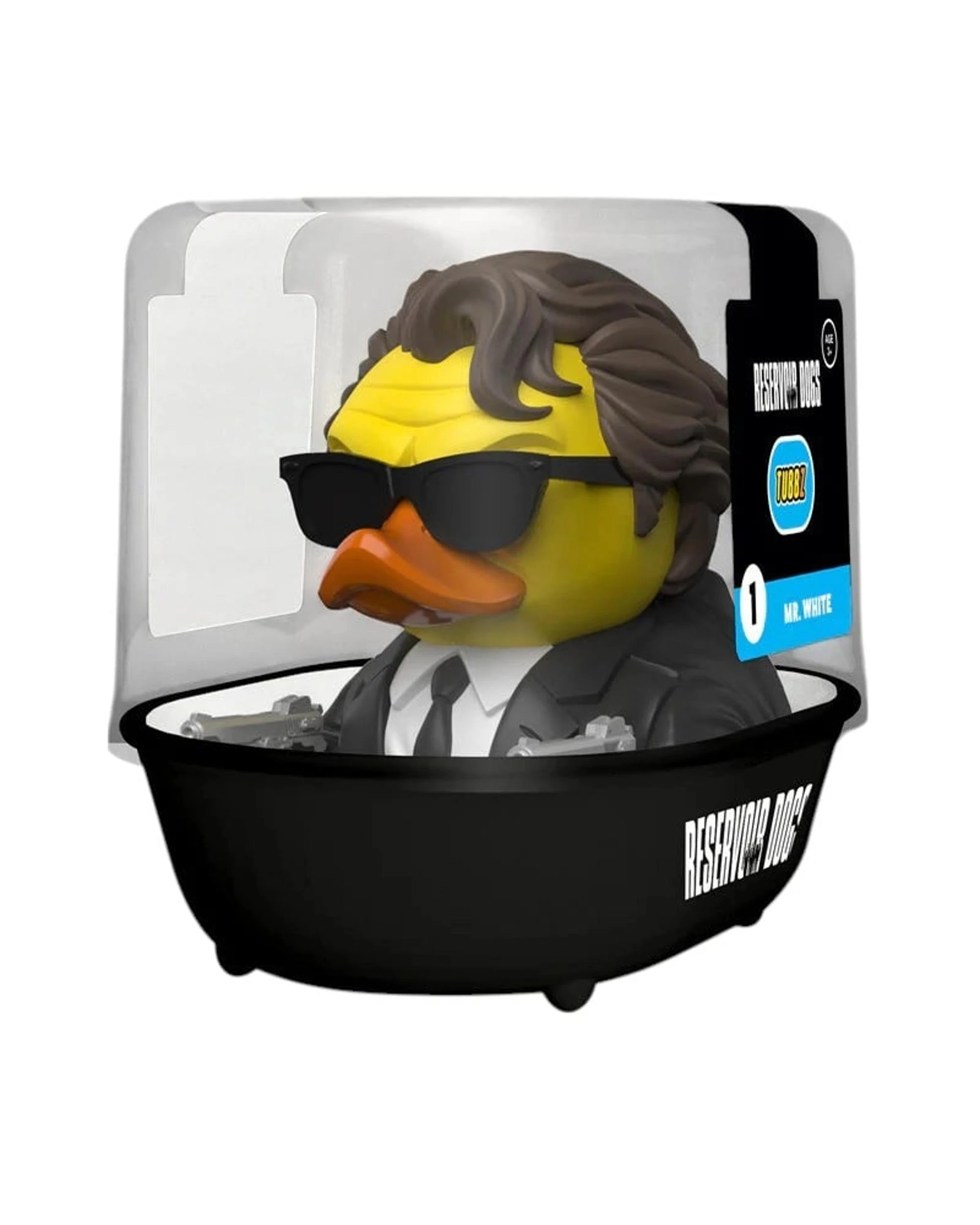1 TUBBZ Reservoir Dogs Mr White First Edition Cosplaying Duck Figure, 1 of 7