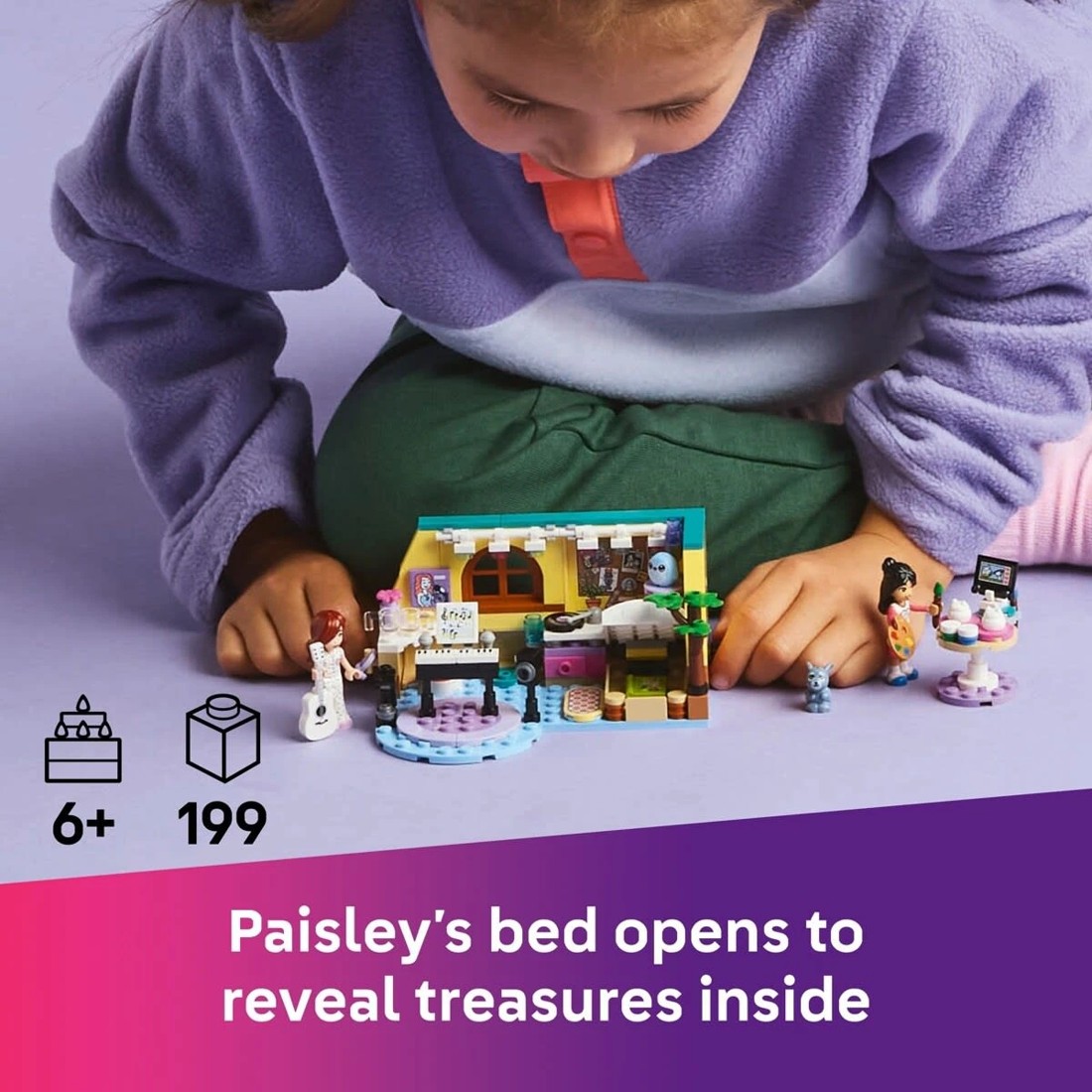 5 LEGO Friends Paisley's Room 42647, 5 of 10
